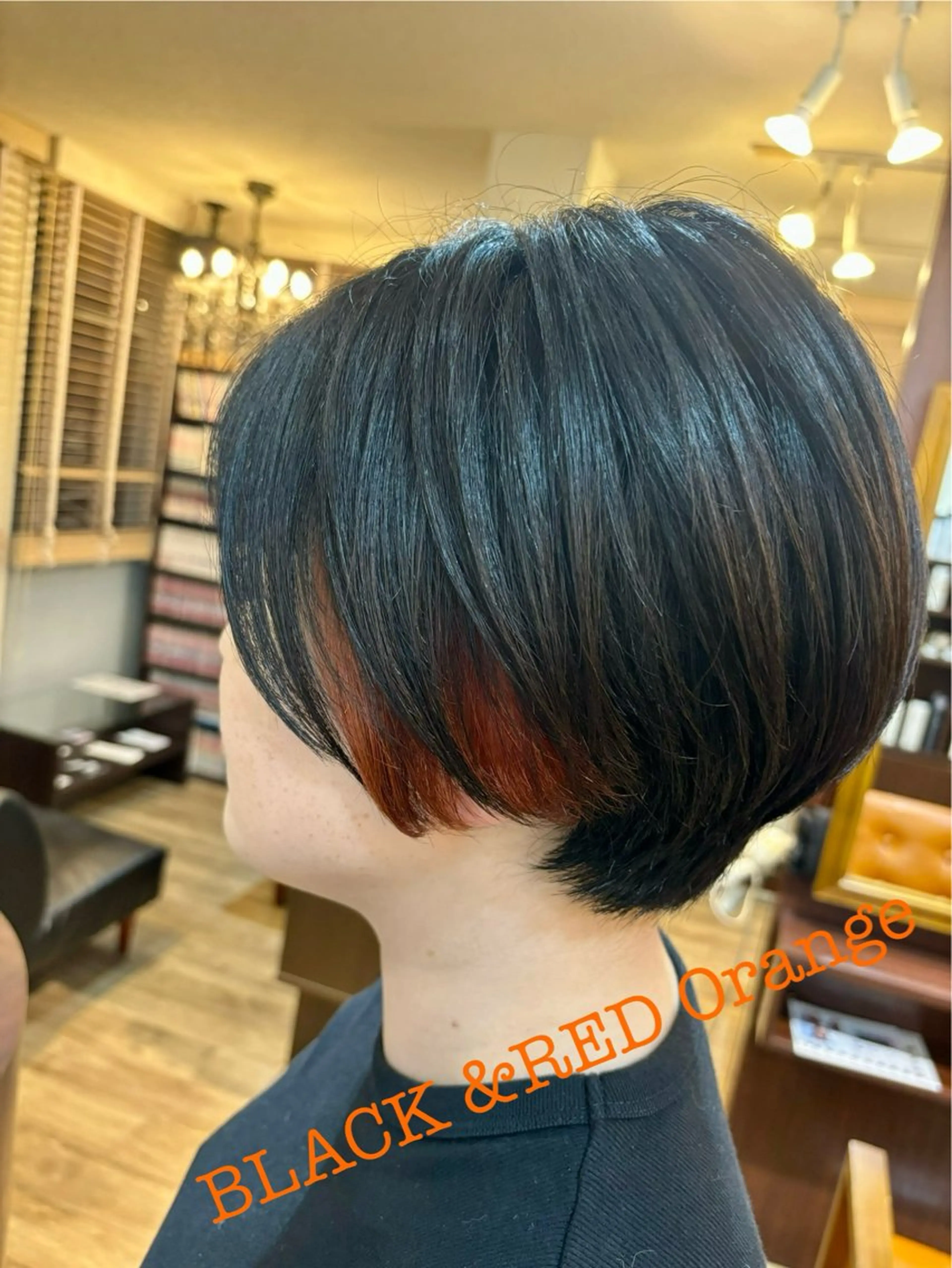 ショート カラー 永作 真司のヘアスタイル
