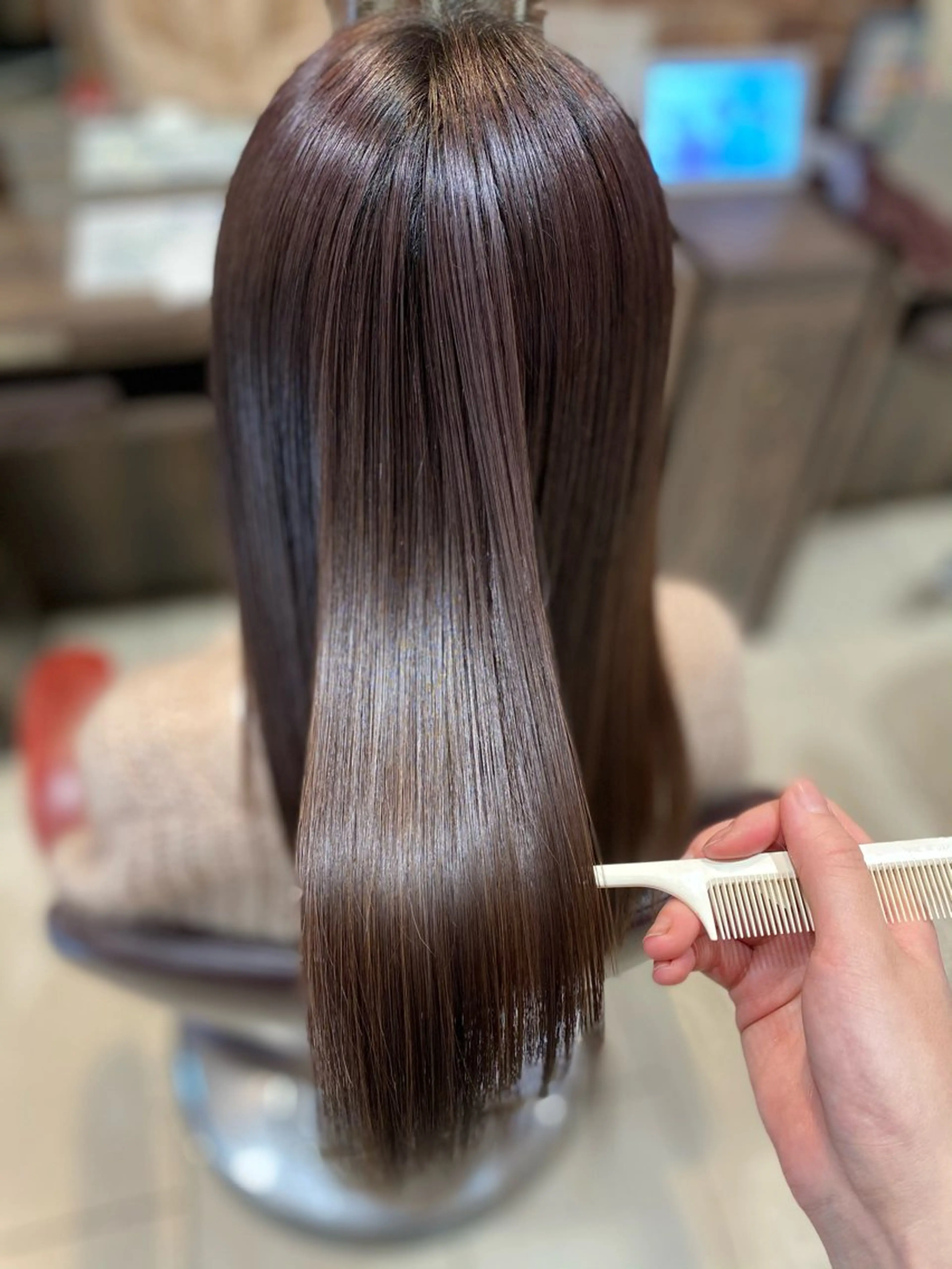 【ダメージレス🫧】縮毛矯正(カット込み)の写真