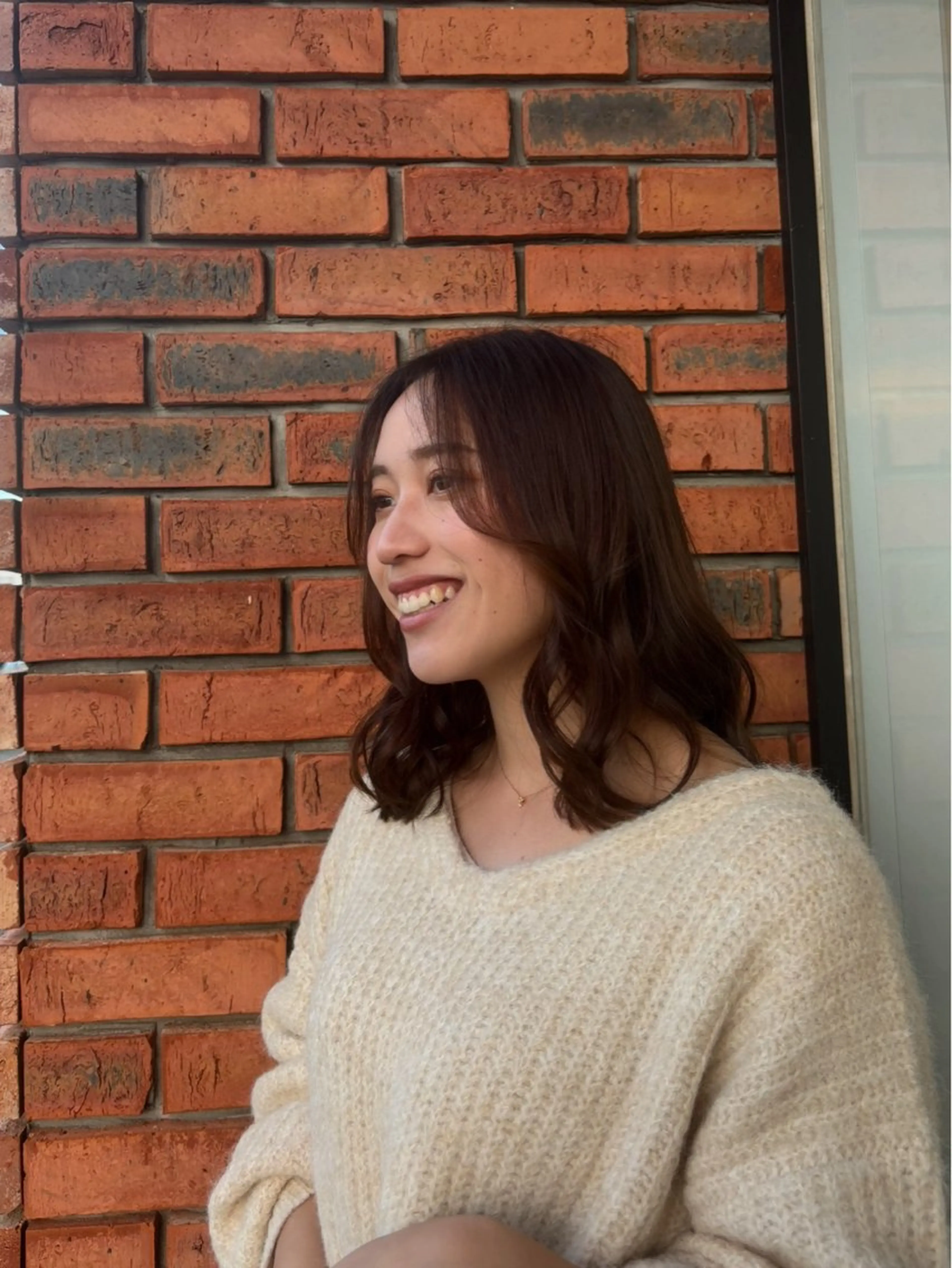 セミロング レイヤー×髪質改善 hinanoのヘアスタイル