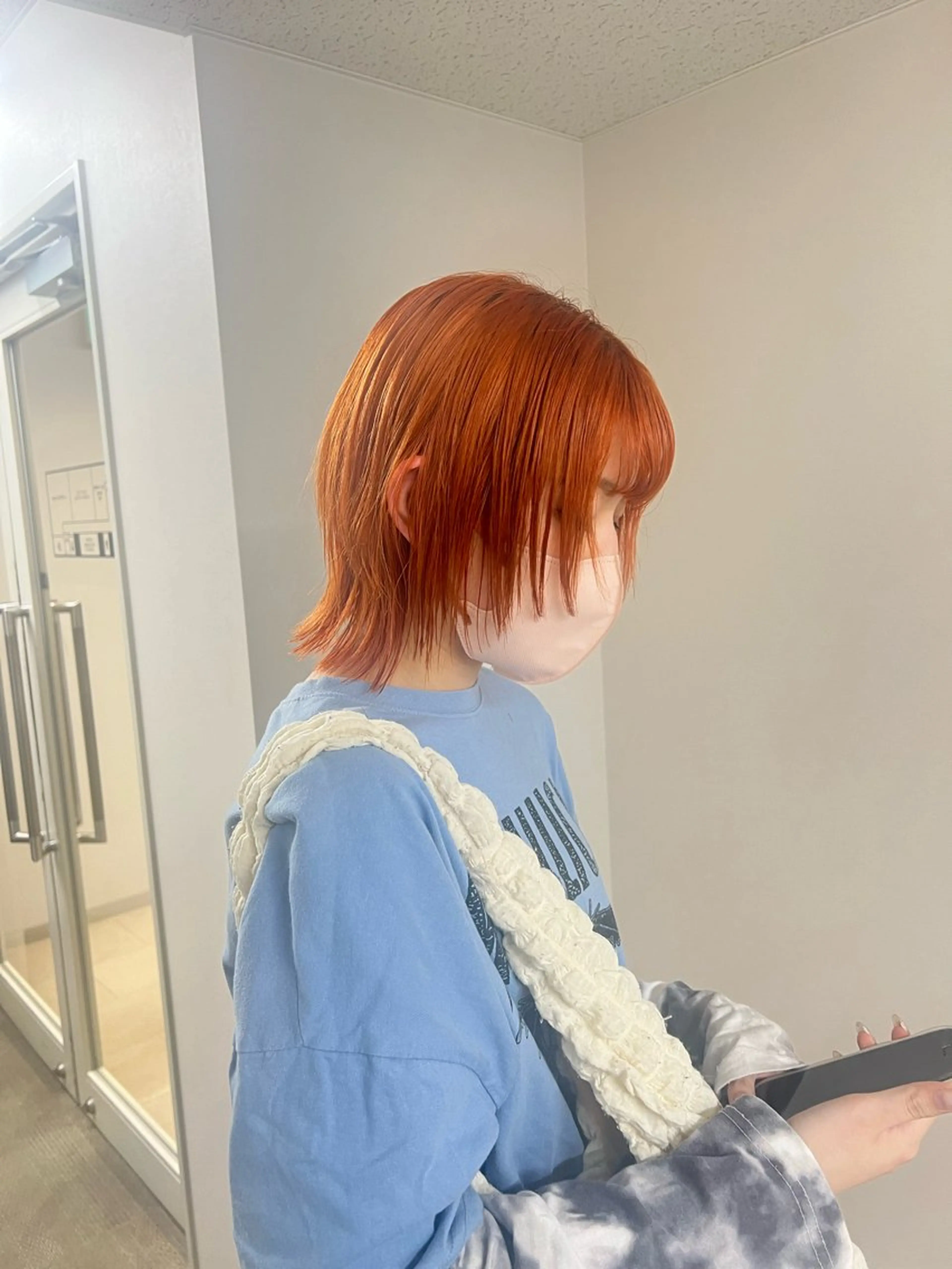 ミディアム レイヤーカット 大泉 美久のヘアスタイル