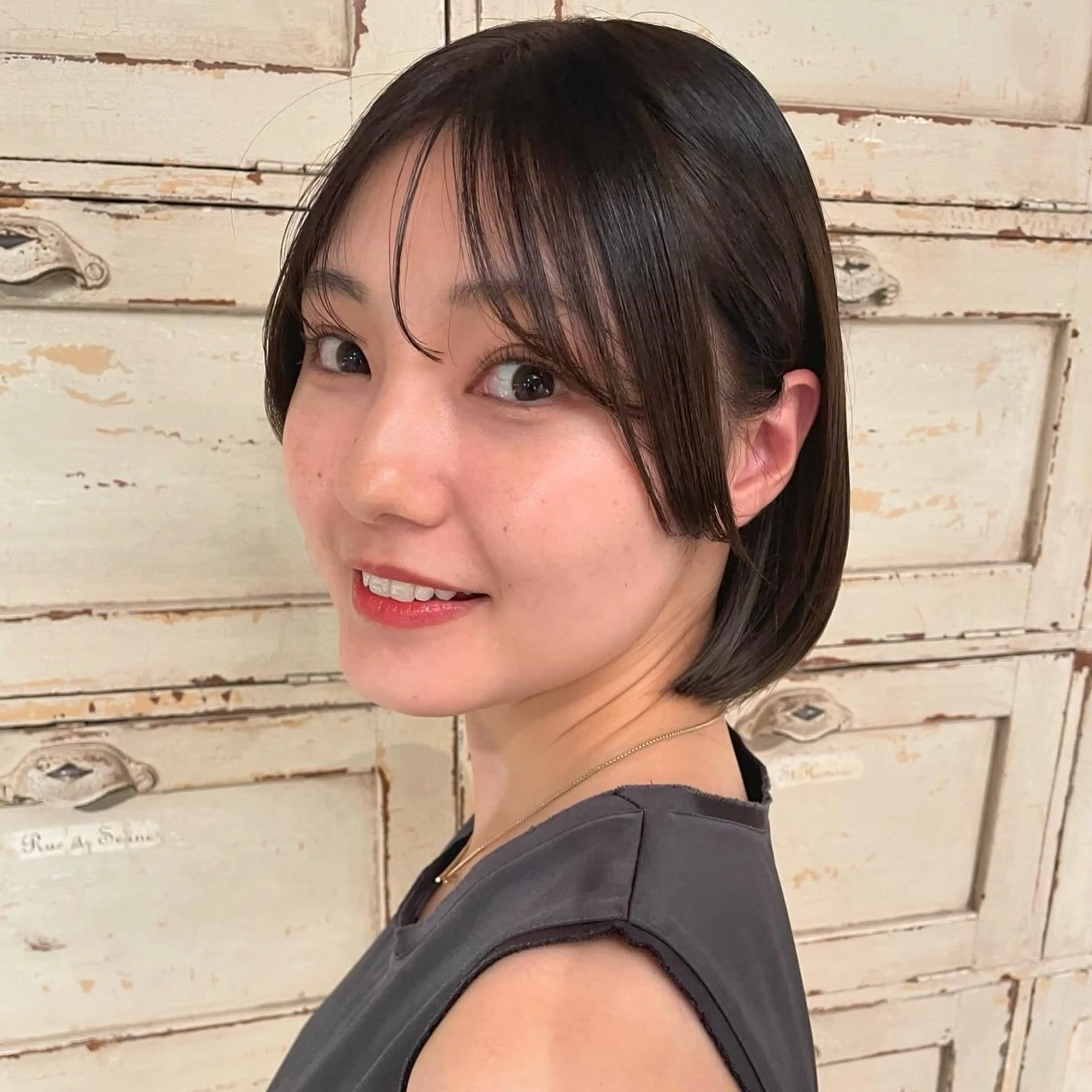 ショート カラー カット ヘアカラー RorriM natsuのヘアスタイル