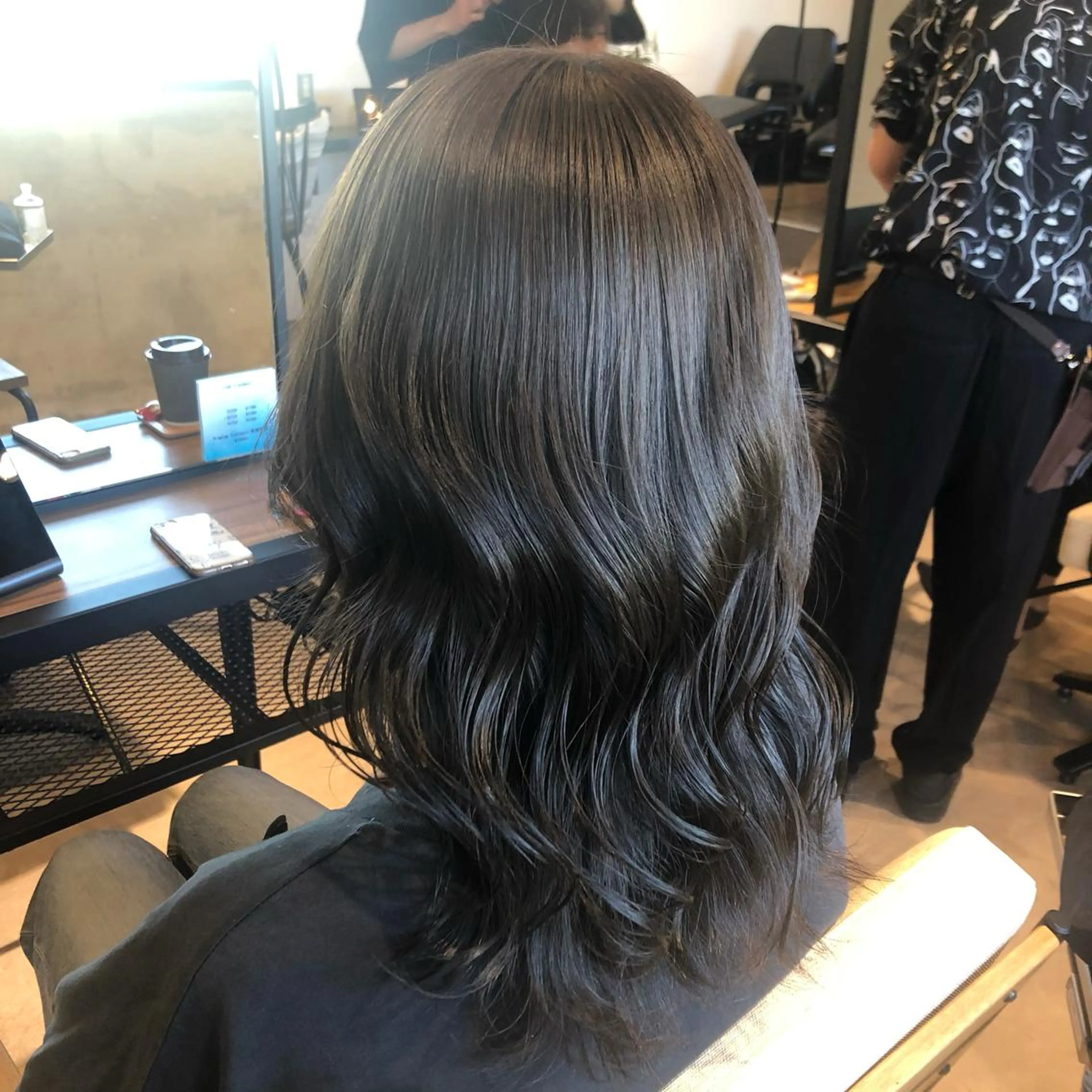 ロング カラー カット ヘアカラー トリートメント 🎀透明感カラー🎀 mikaのヘアスタイル