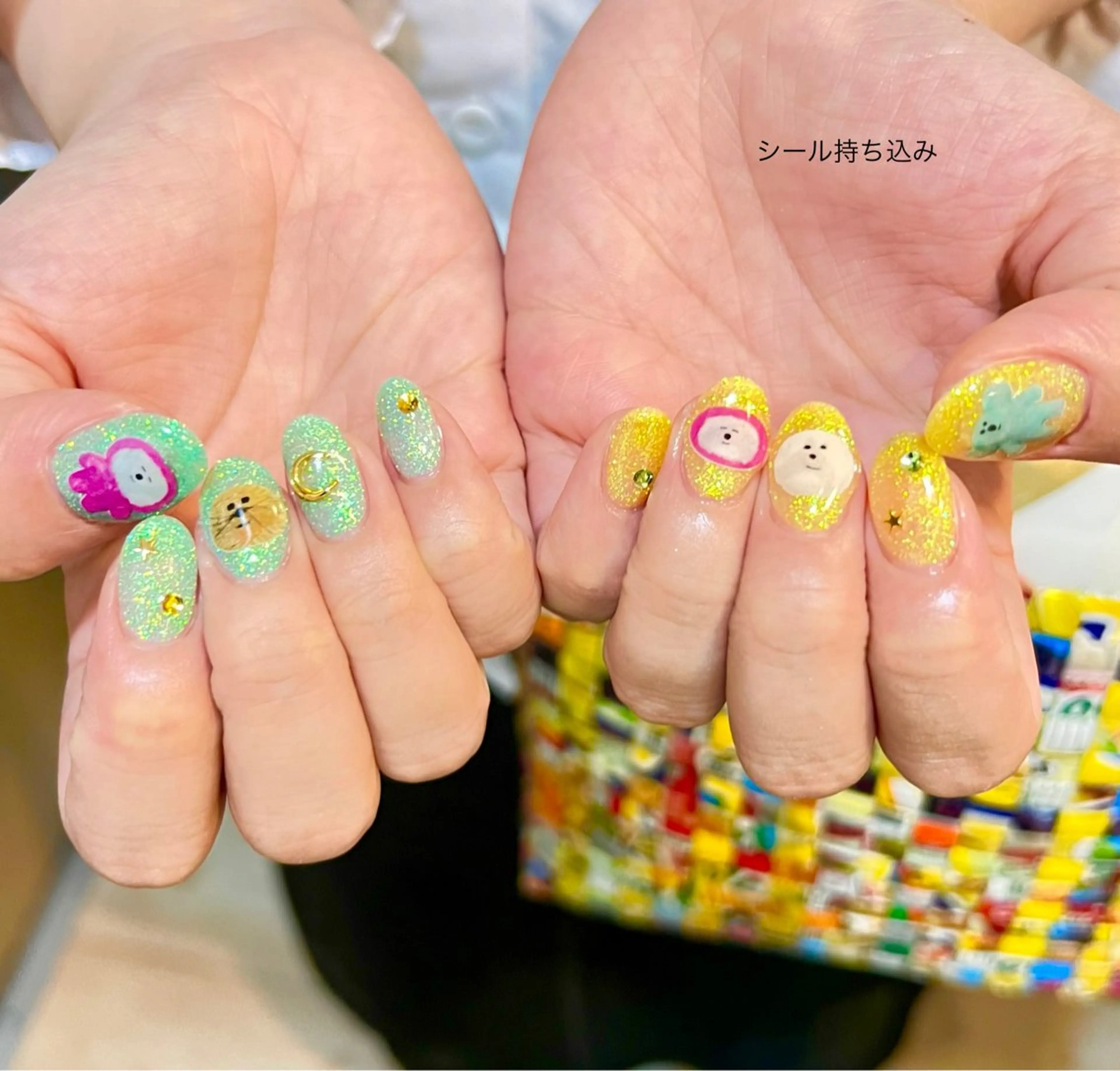 ネイル いちじゅう あおいのネイルデザイン