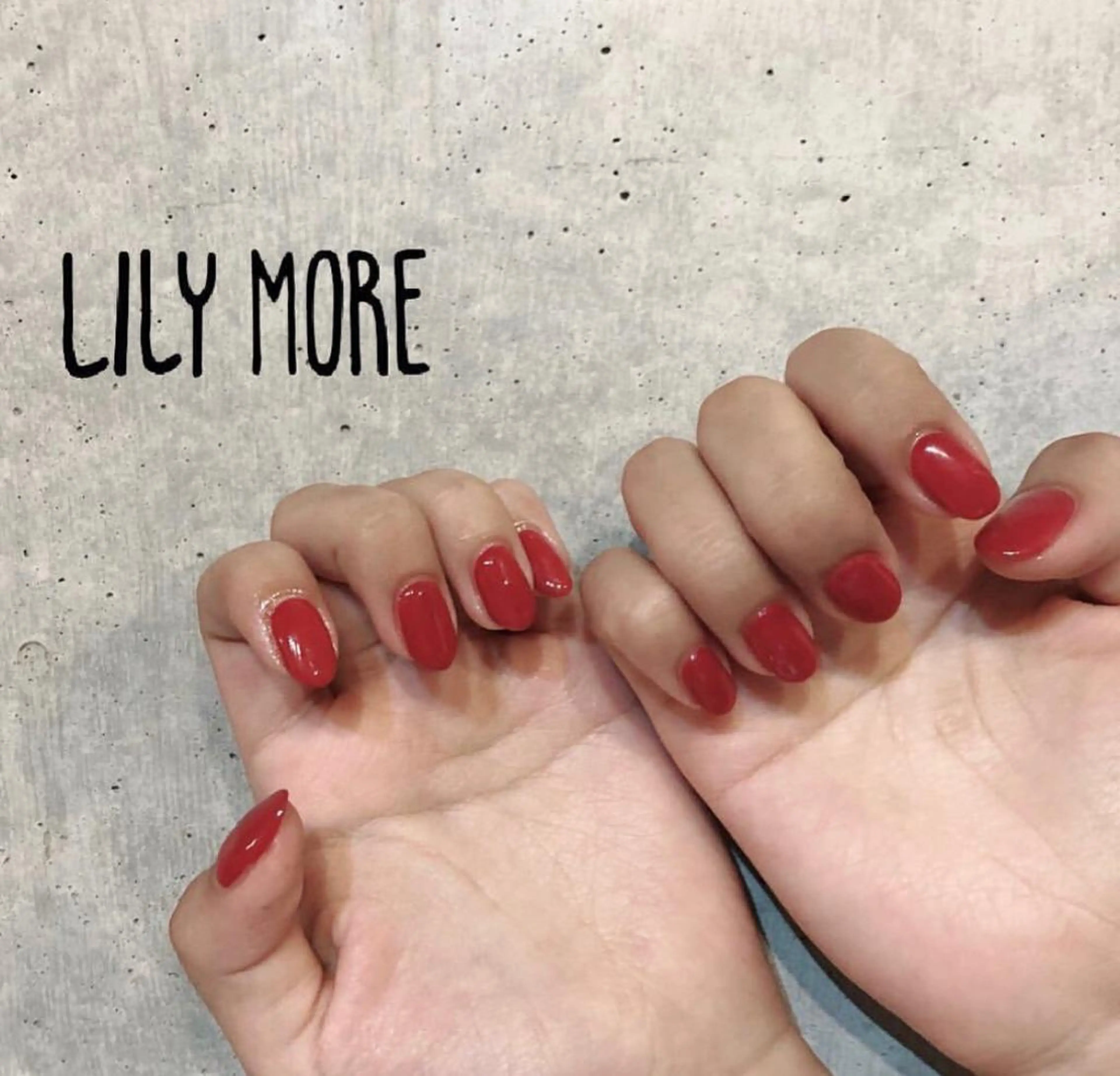 ネイル ワンカラーネイル ハンドネイル Lily closetのネイルデザイン