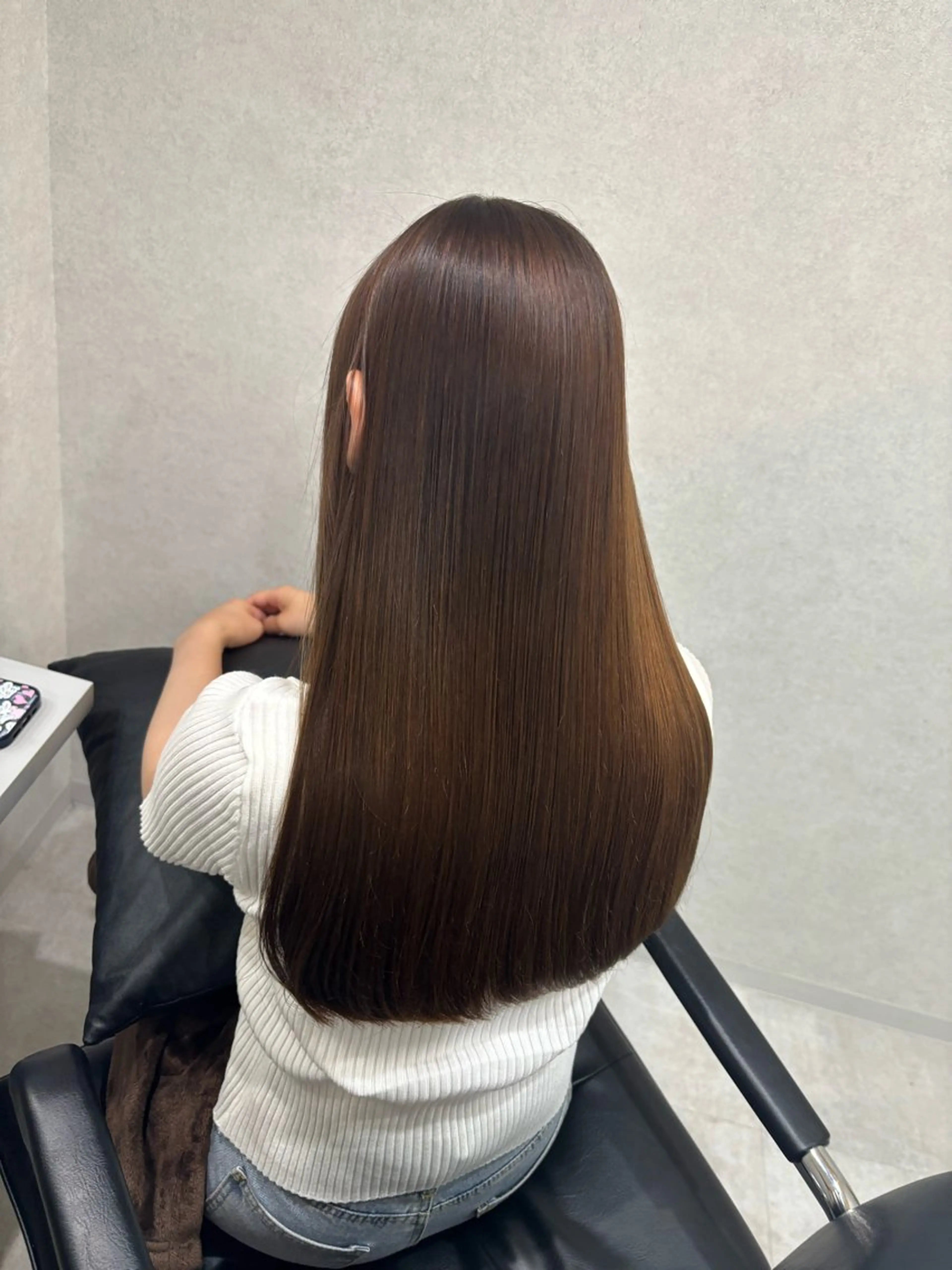 ロング トリートメント 縮毛矯正 西梅田/髪質改善特化 さくら🌸のヘアスタイル