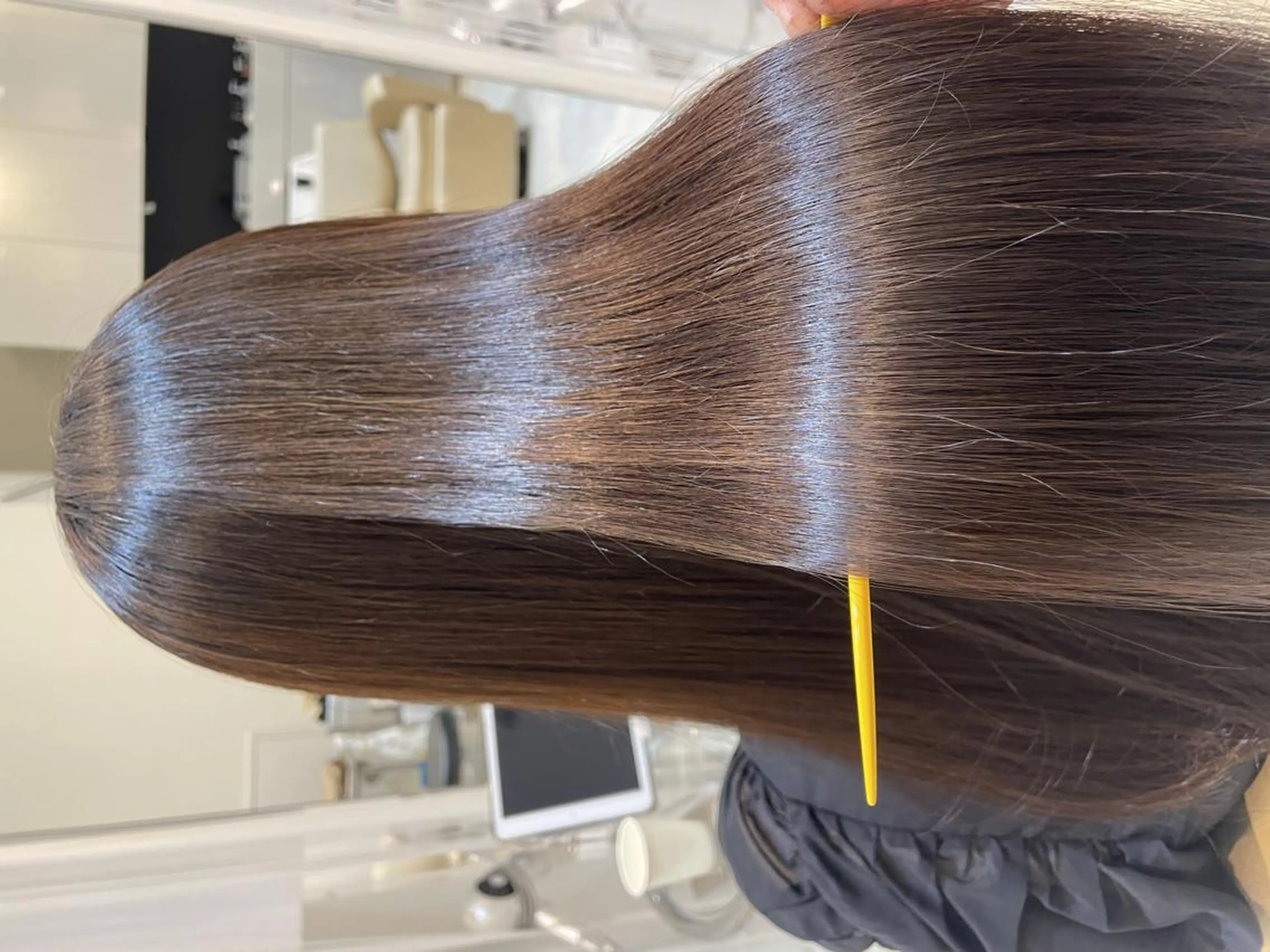 ロング 髪質改善 縮毛矯正 酸性ストレート カット ヘアカラー トリートメント 大人女性特化｜北千住 ・艶髪｜JIROのヘアスタイル