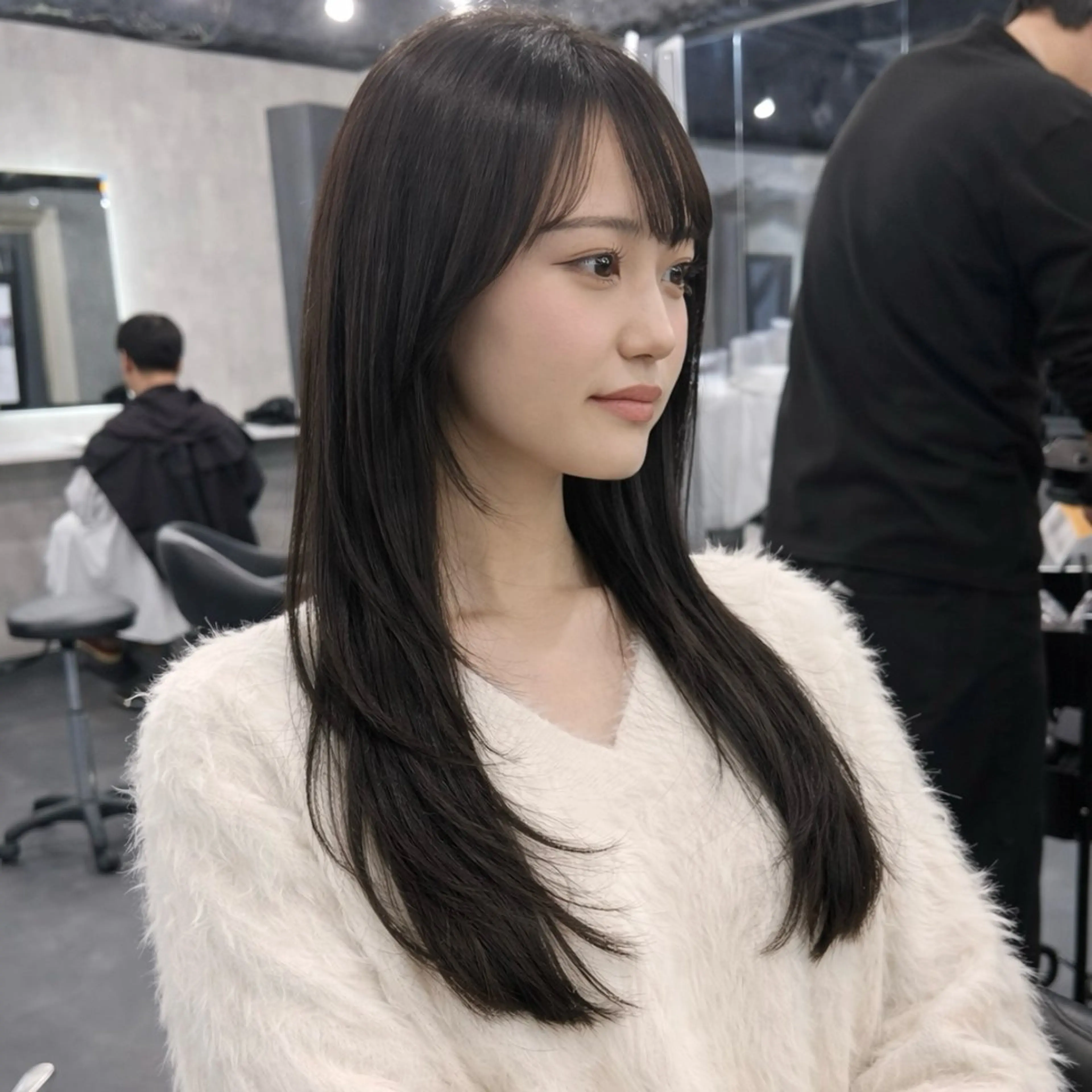 【minimo限定】結ばなくてよくなるレイヤーカット💇🏻‍♀️の写真
