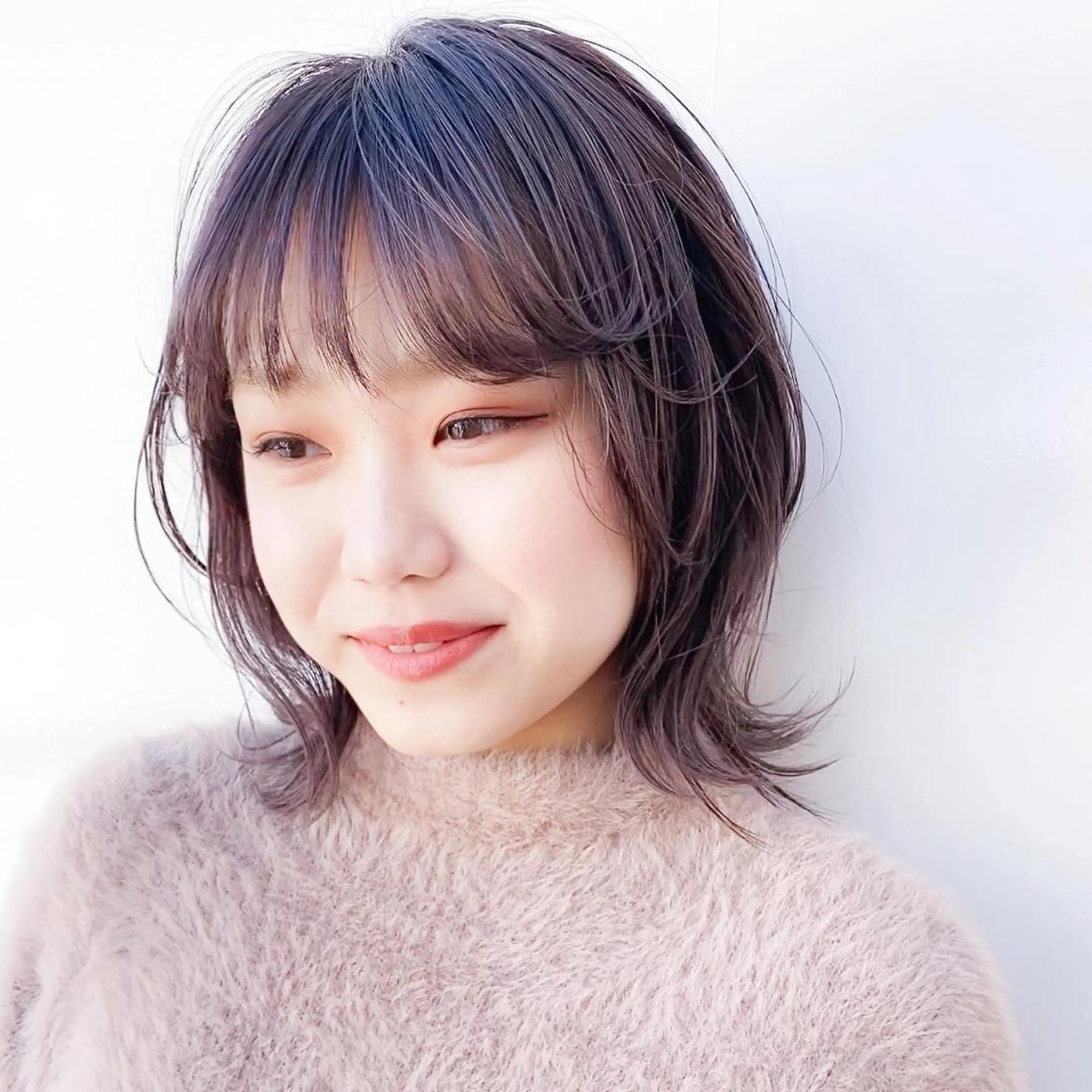 ミディアム カラー 大野 あさみのヘアスタイル