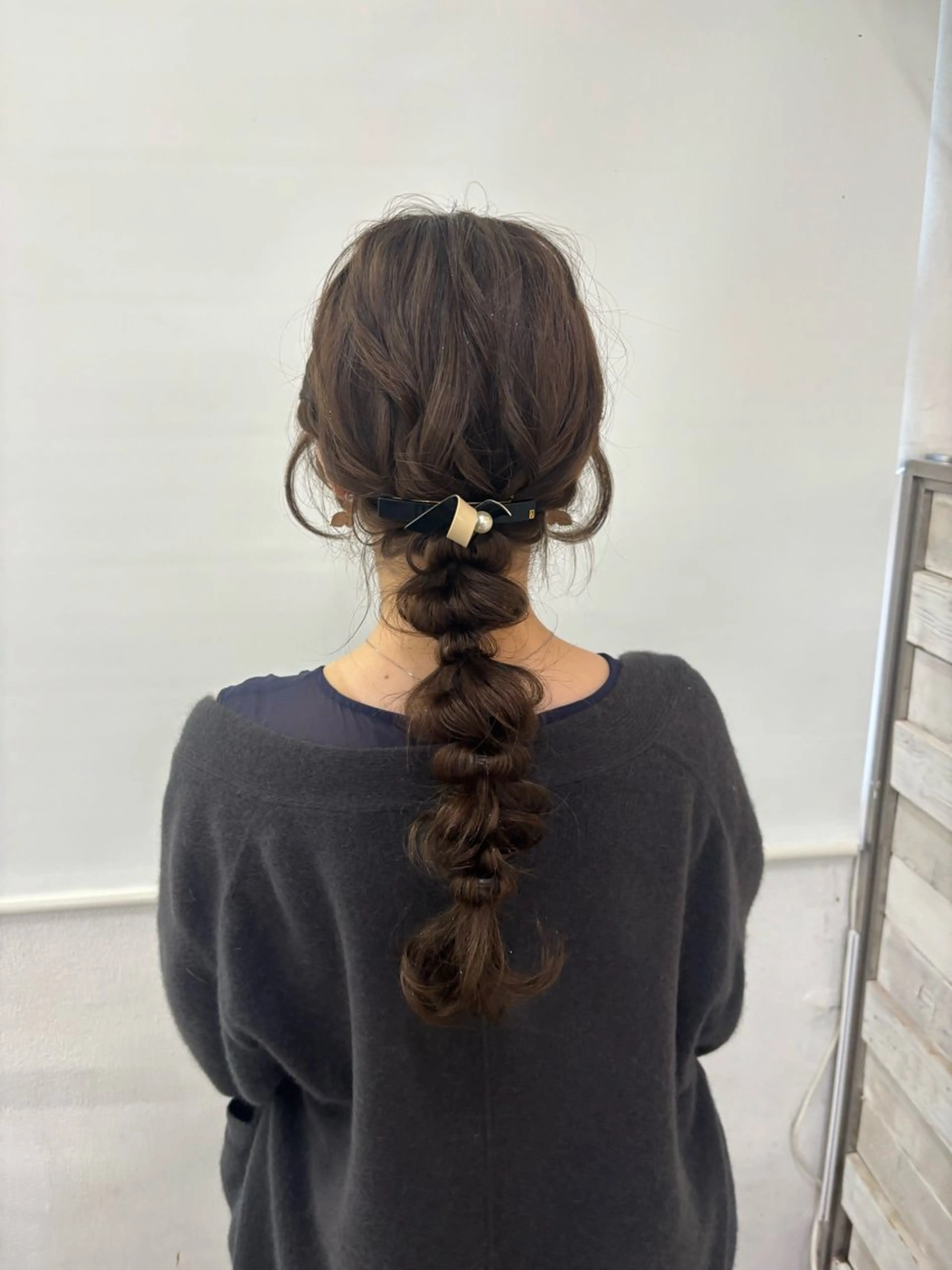 ロング ヘアセット さくら 🌸エクステのヘアスタイル