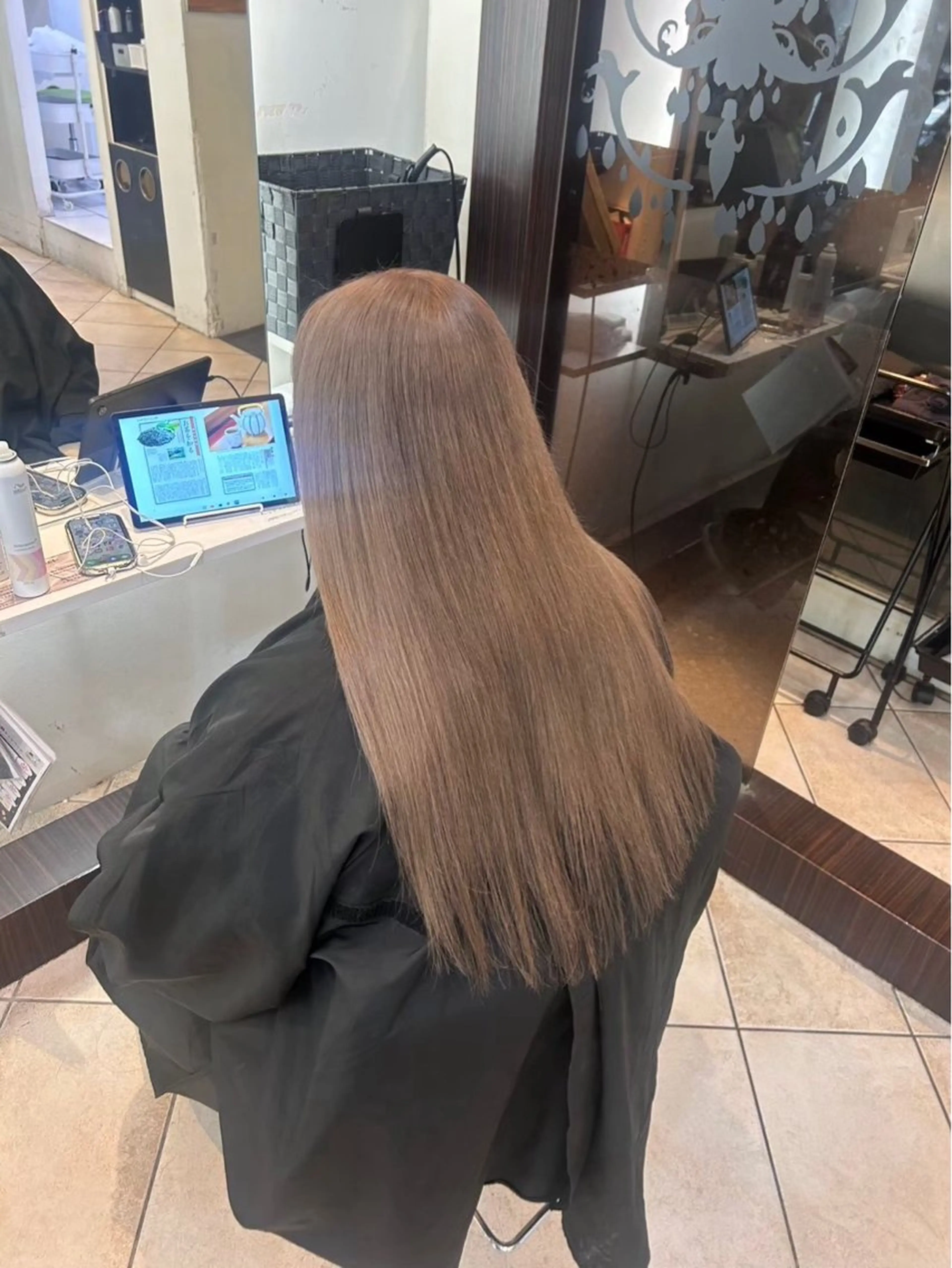 ロング カラー ヘアカラー ⚡️毎朝ラクにキマる ✂️モデル募かずとのその他イメージ