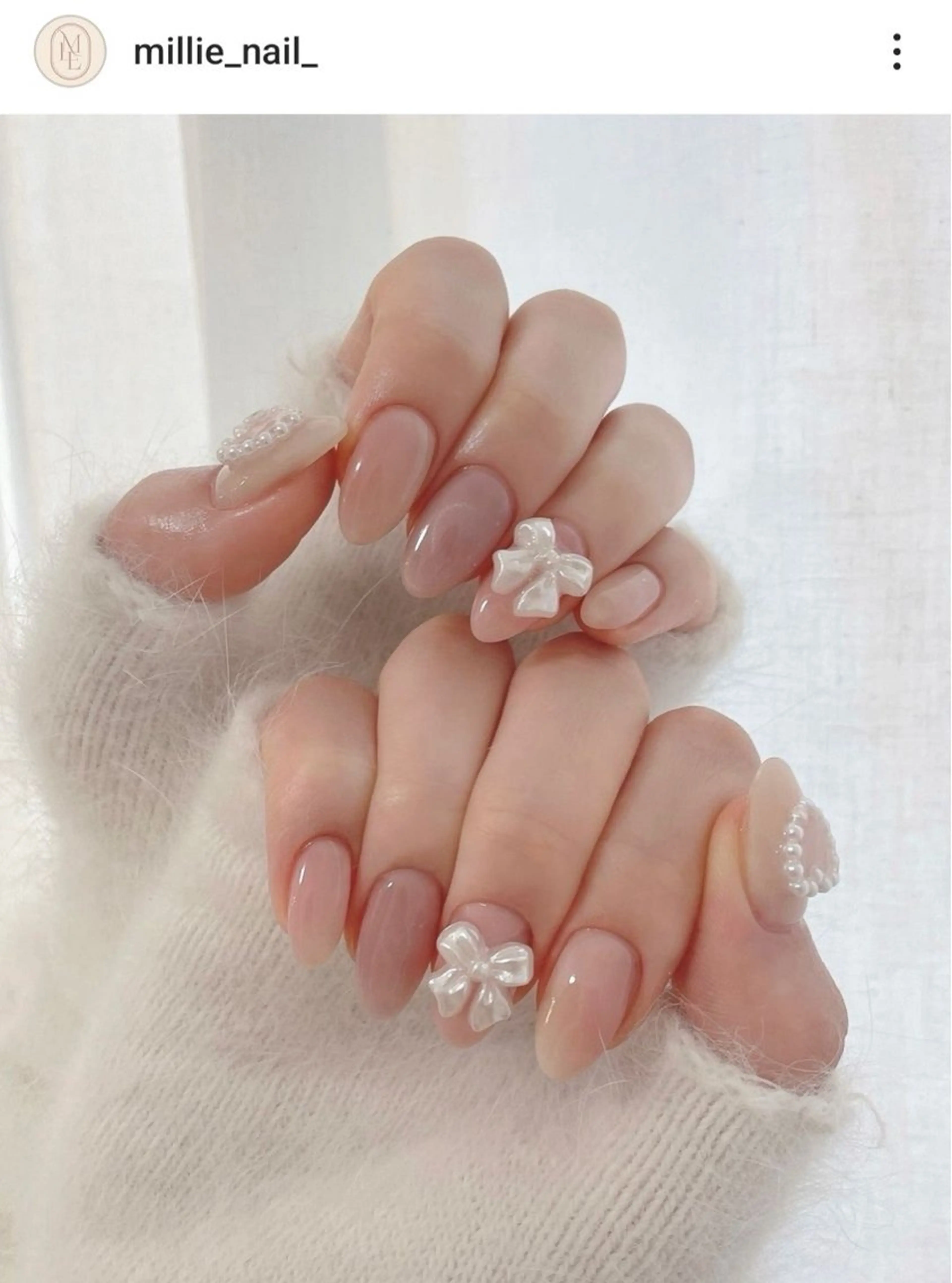カラー グラデーションカラー ピンクカラー ハンドネイル AIN Nailのネイルデザイン