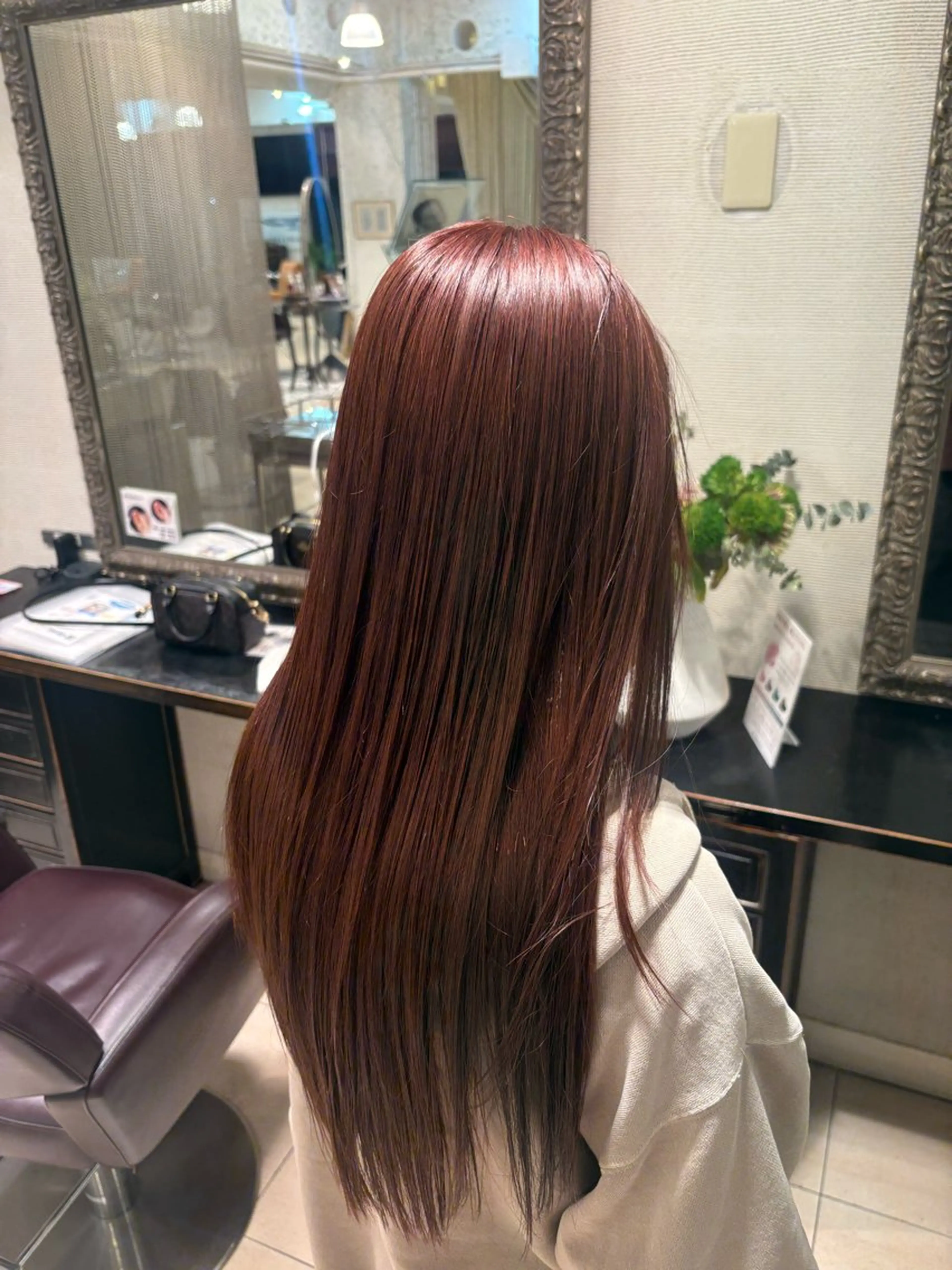 ヘアカラー➕トリートメントコースの写真