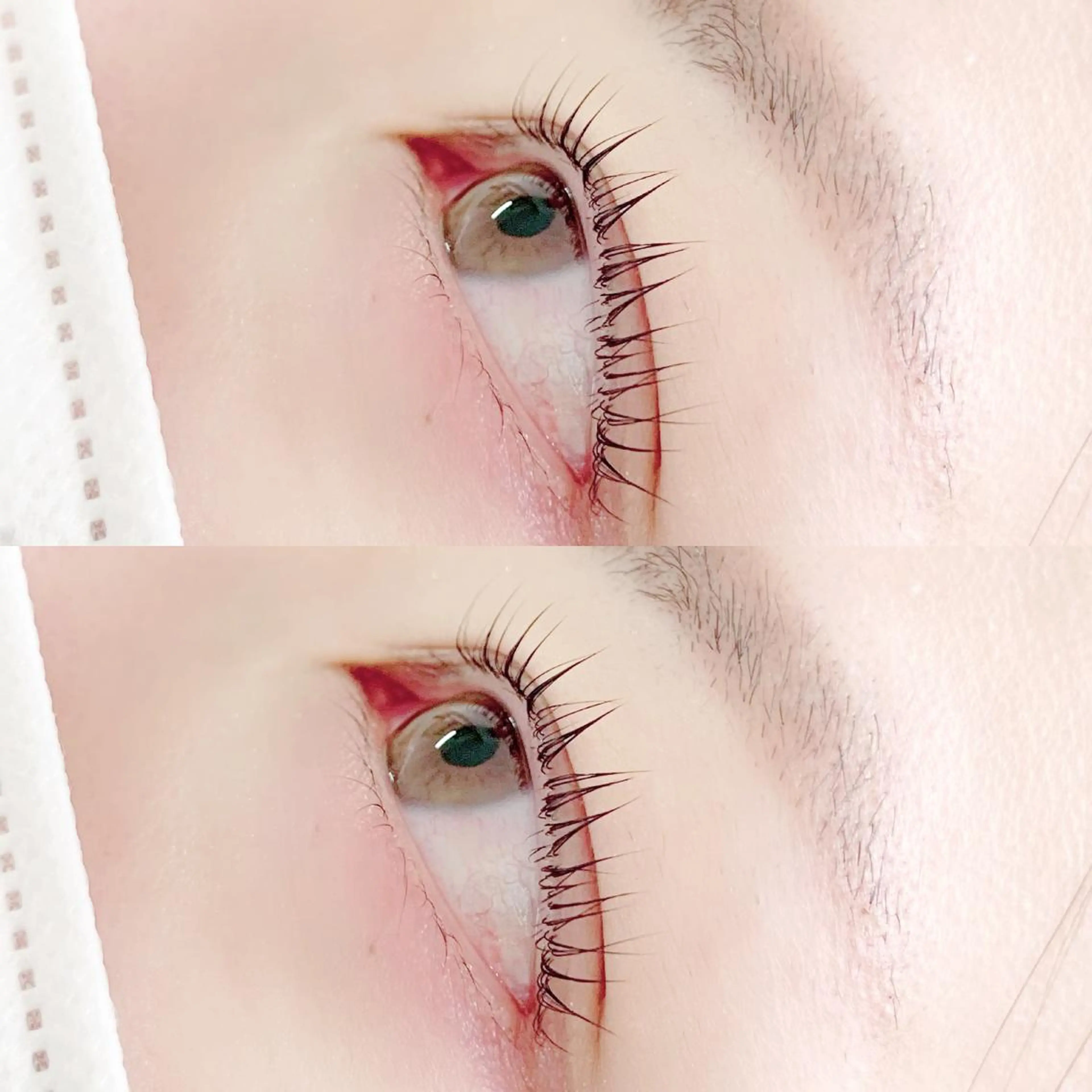 マツエク・マツパ パリジェンヌラッシュリフト N eye beautyのマツエク・マツパデザイン