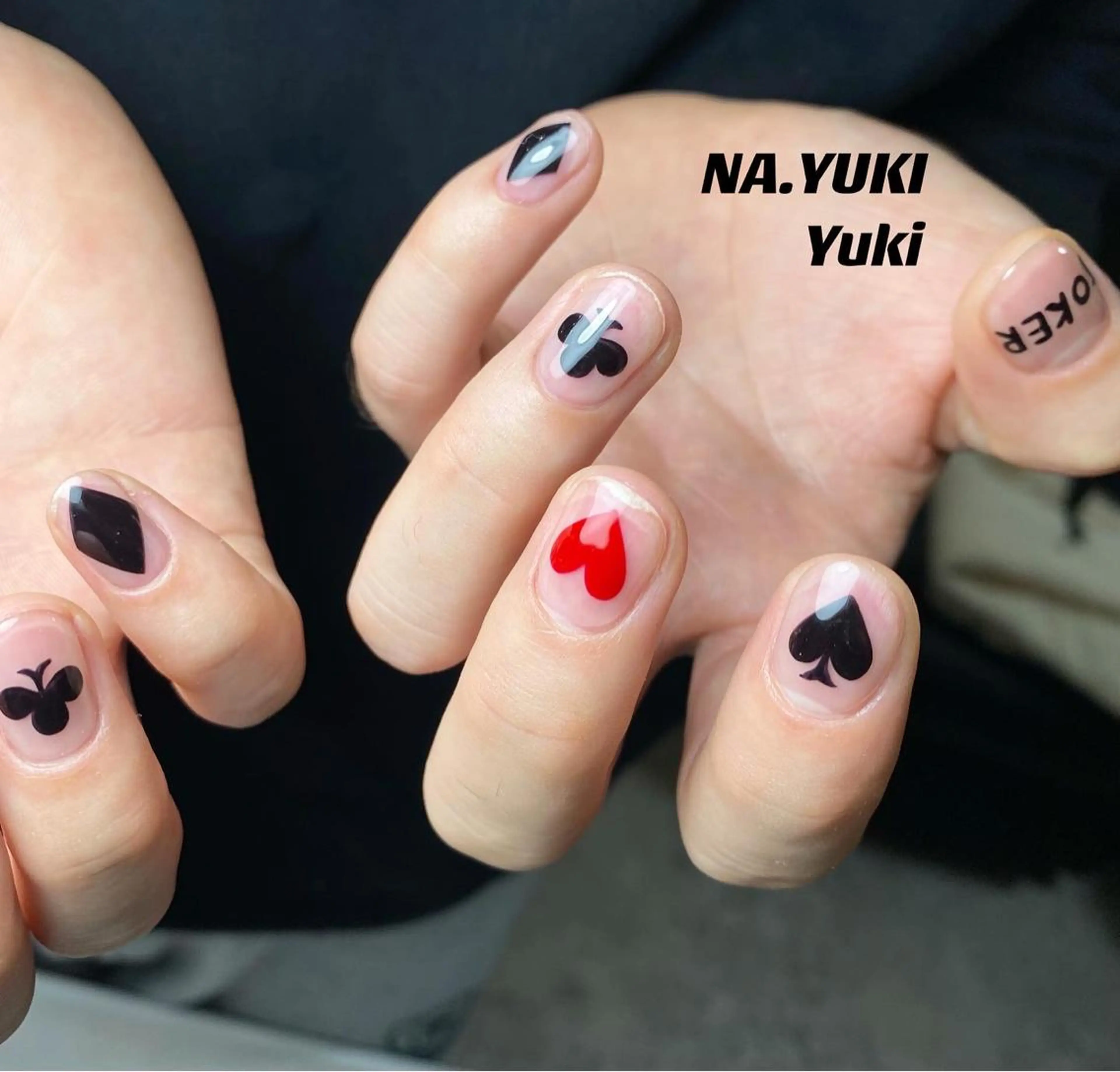 メンズ ネイル ハンドネイル ハンドケア ナユキNA.YUKI 池袋店のネイルデザイン