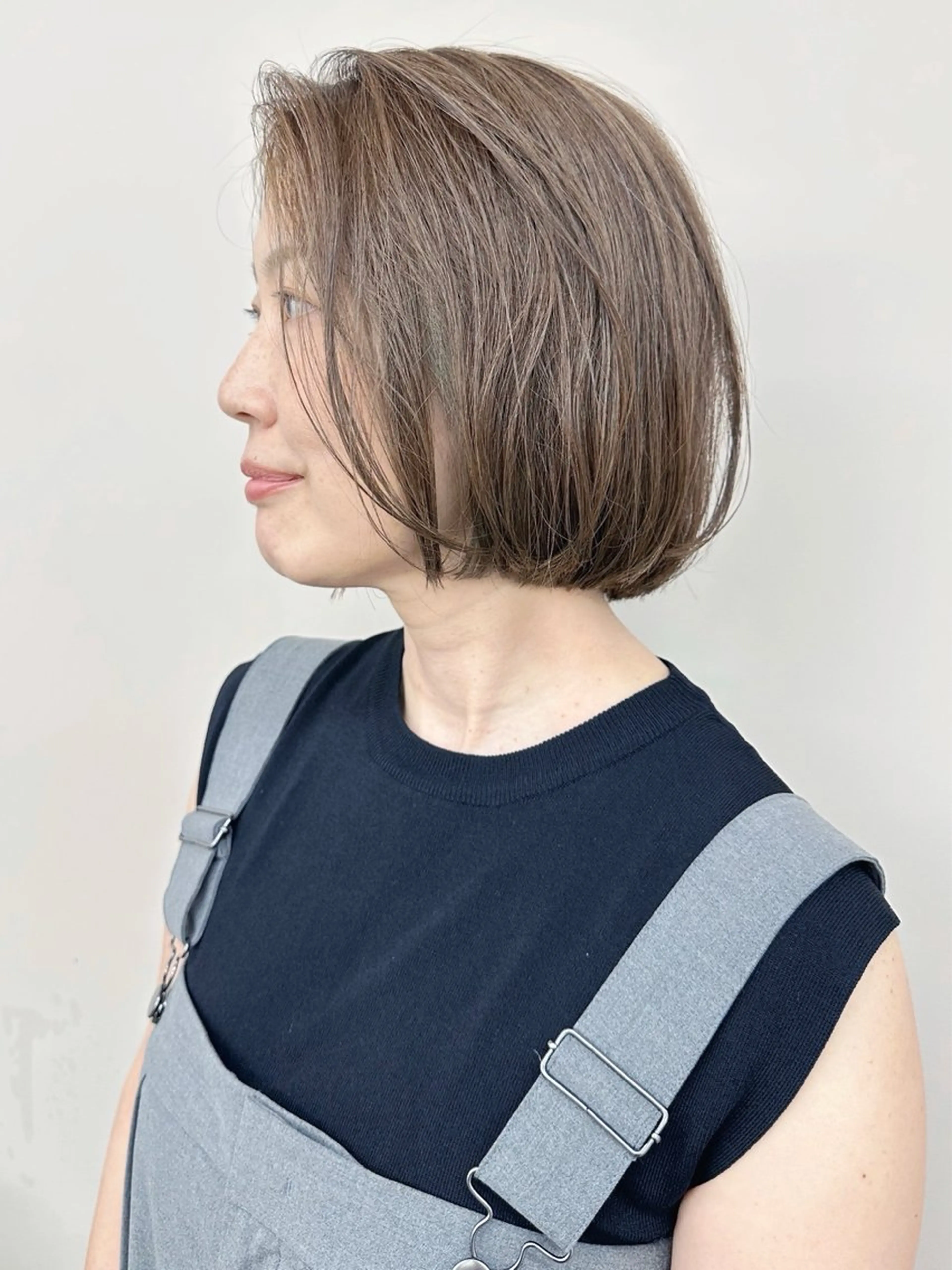 ショート カット ボブ/ゆるふわ ボブパーマ/とういのヘアスタイル