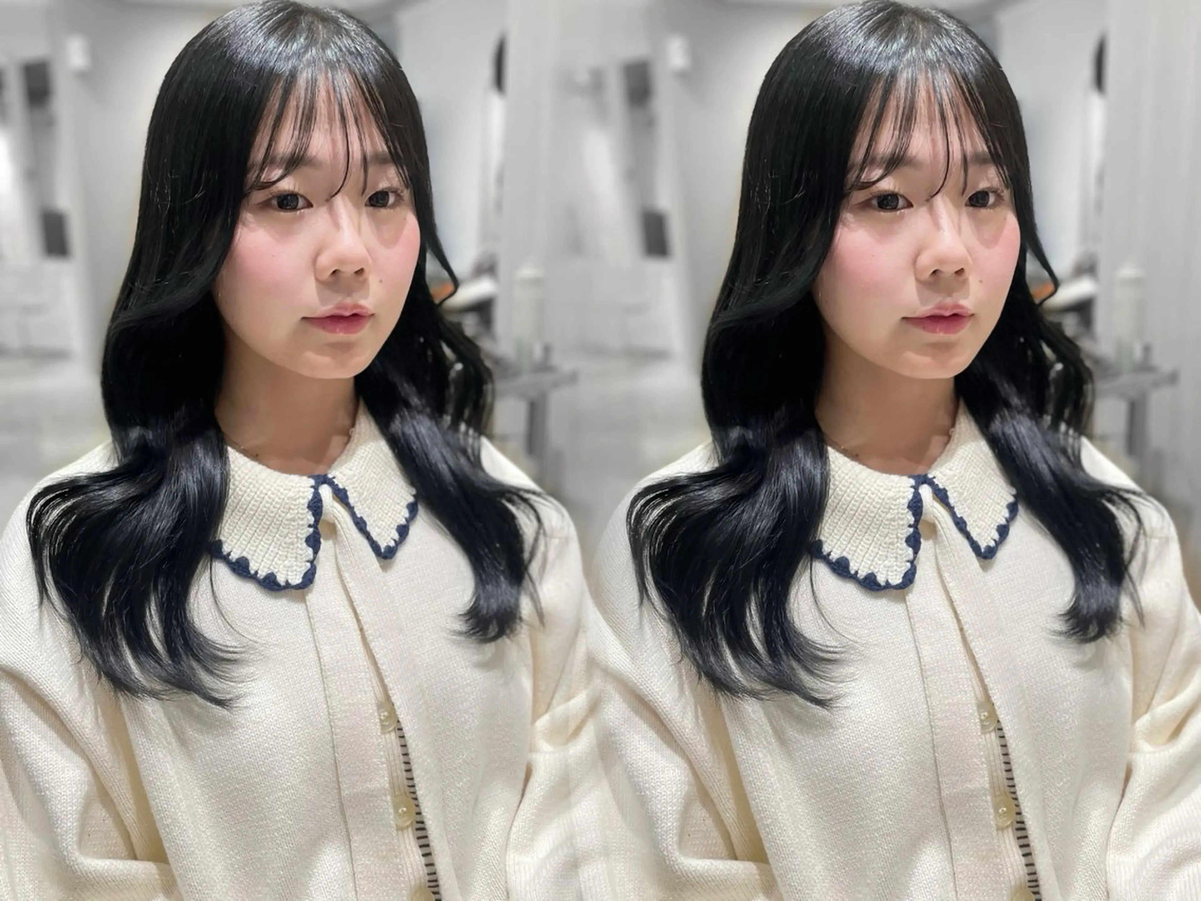 セミロング カット ヘアカラー トリートメント erina🌷新宿/ 艶カラー/レイヤーのヘアスタイル