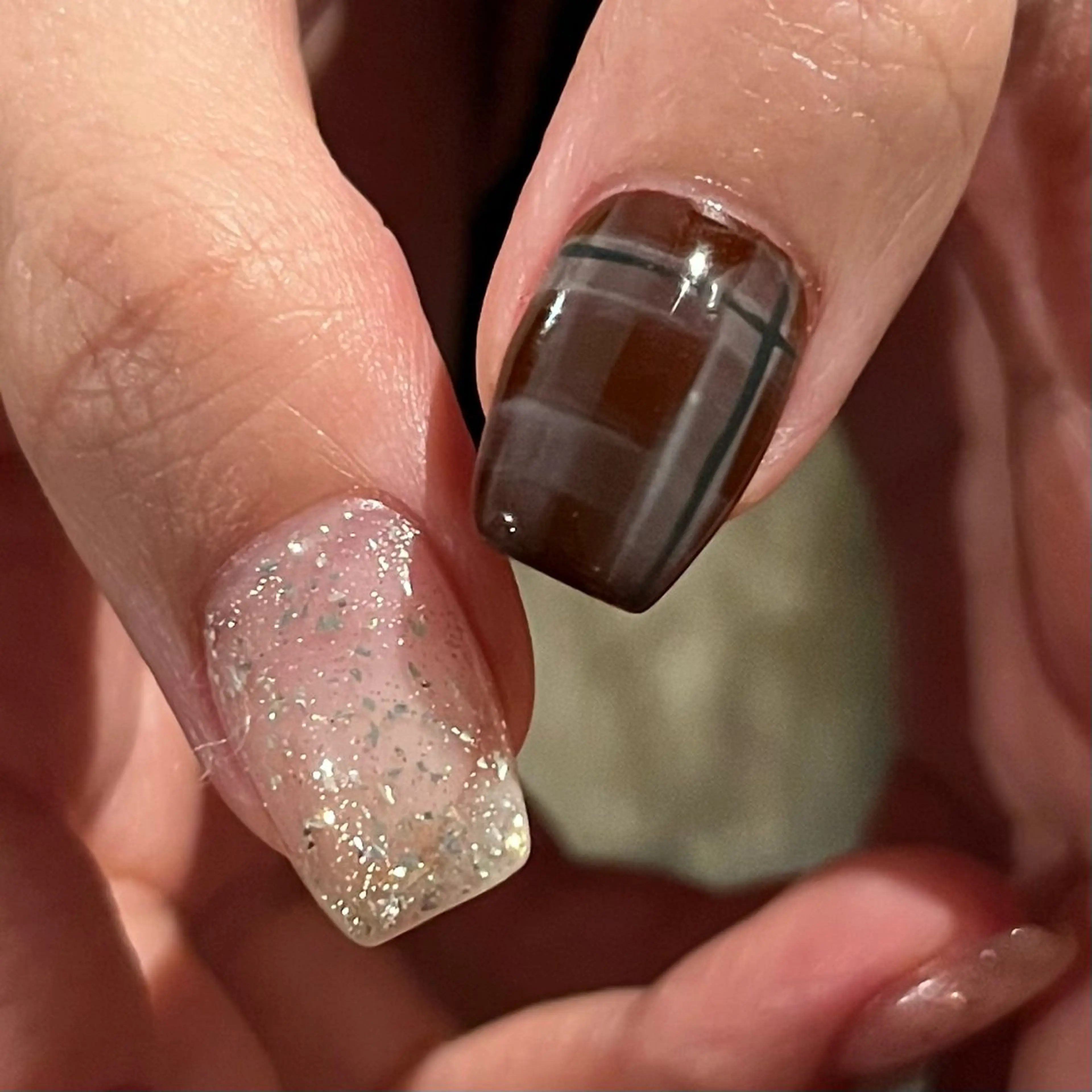 ネイル 冬ネイル クリスマス ハンドネイル mitsuki / Manonのネイルデザイン