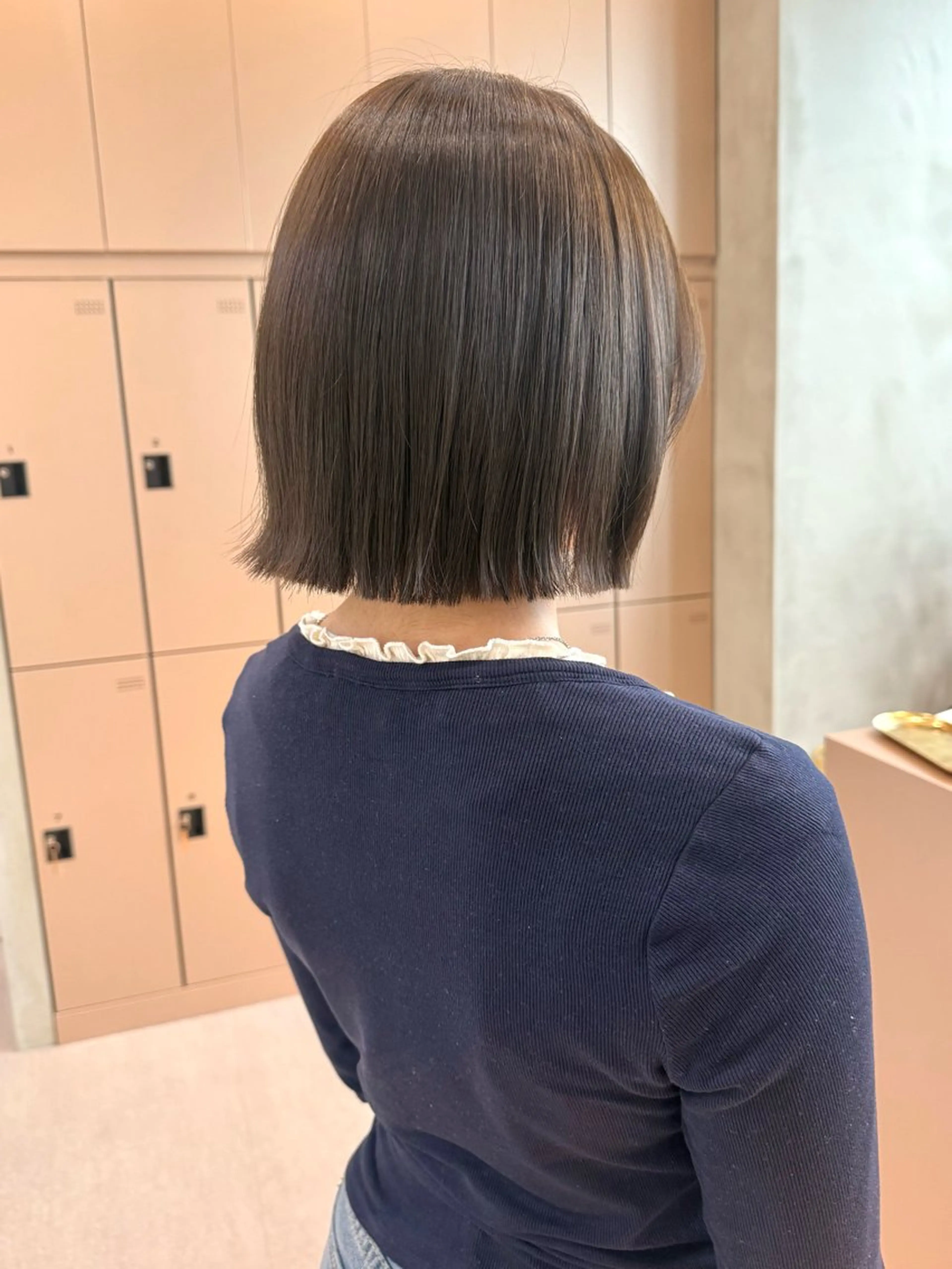 ショート カラー レイヤー/韓国/ 透明感カラー/みずほのヘアスタイル