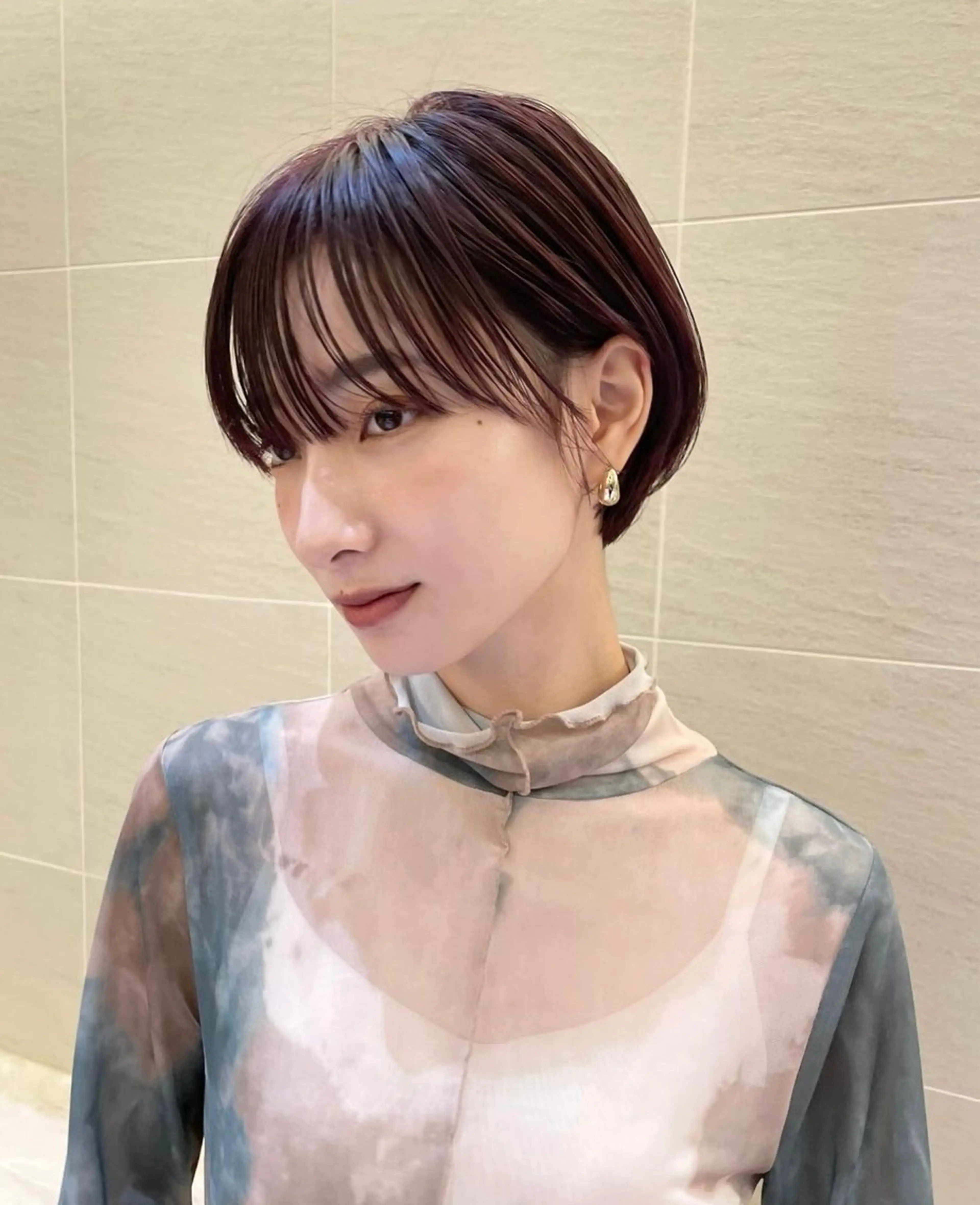 ショート ボブ ショートヘア 撮影モデル様募集 直樹のヘアスタイル