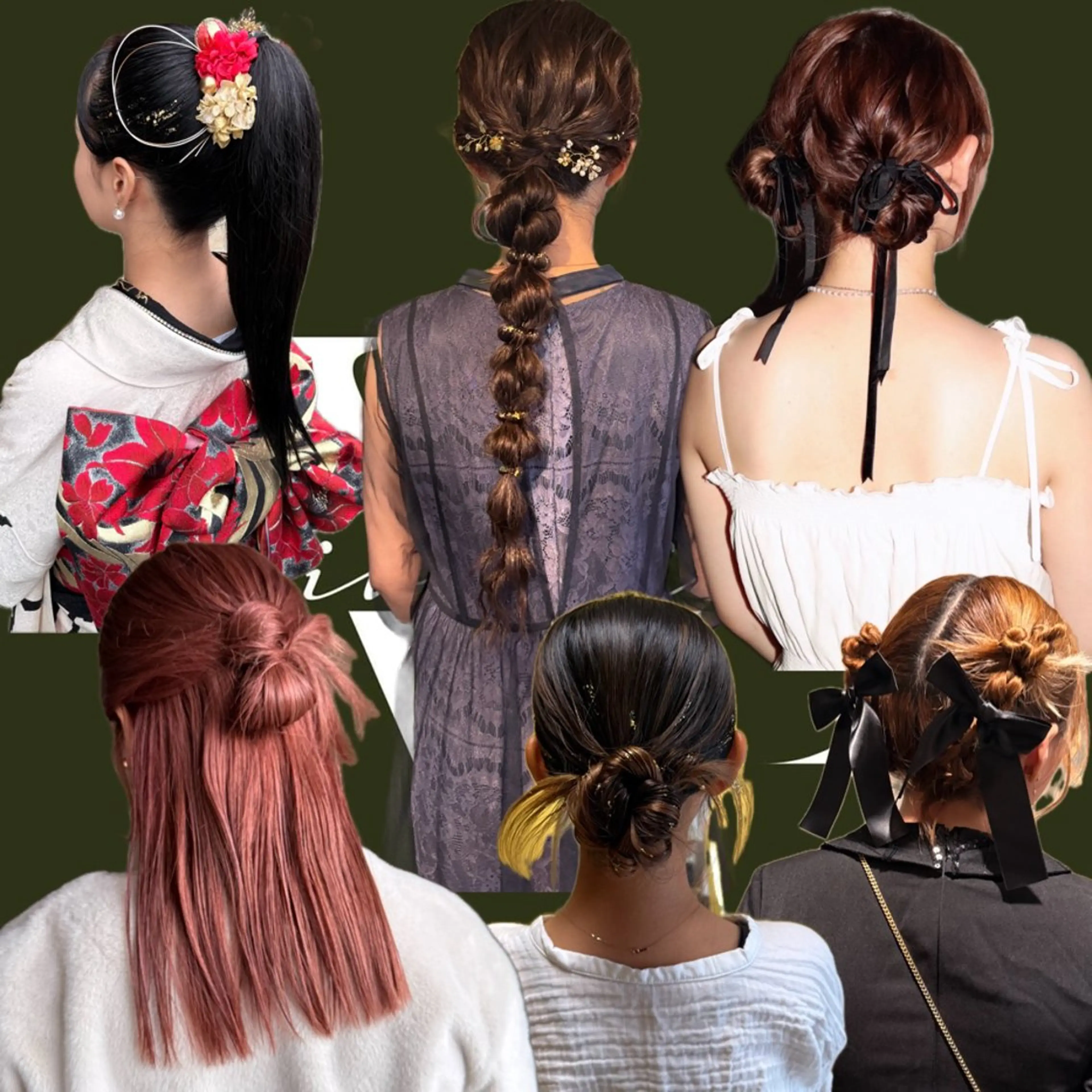 ヘアアレンジ 仲村 真里奈のヘアスタイル