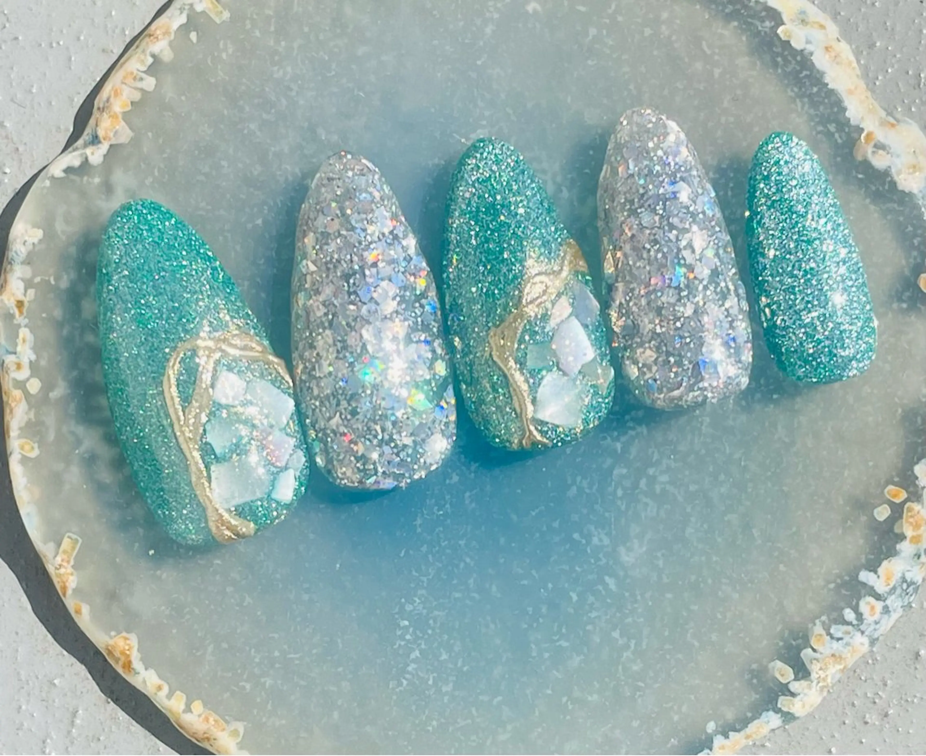 ネイル アートネイル ミラーネイル koto nailsのネイルデザイン