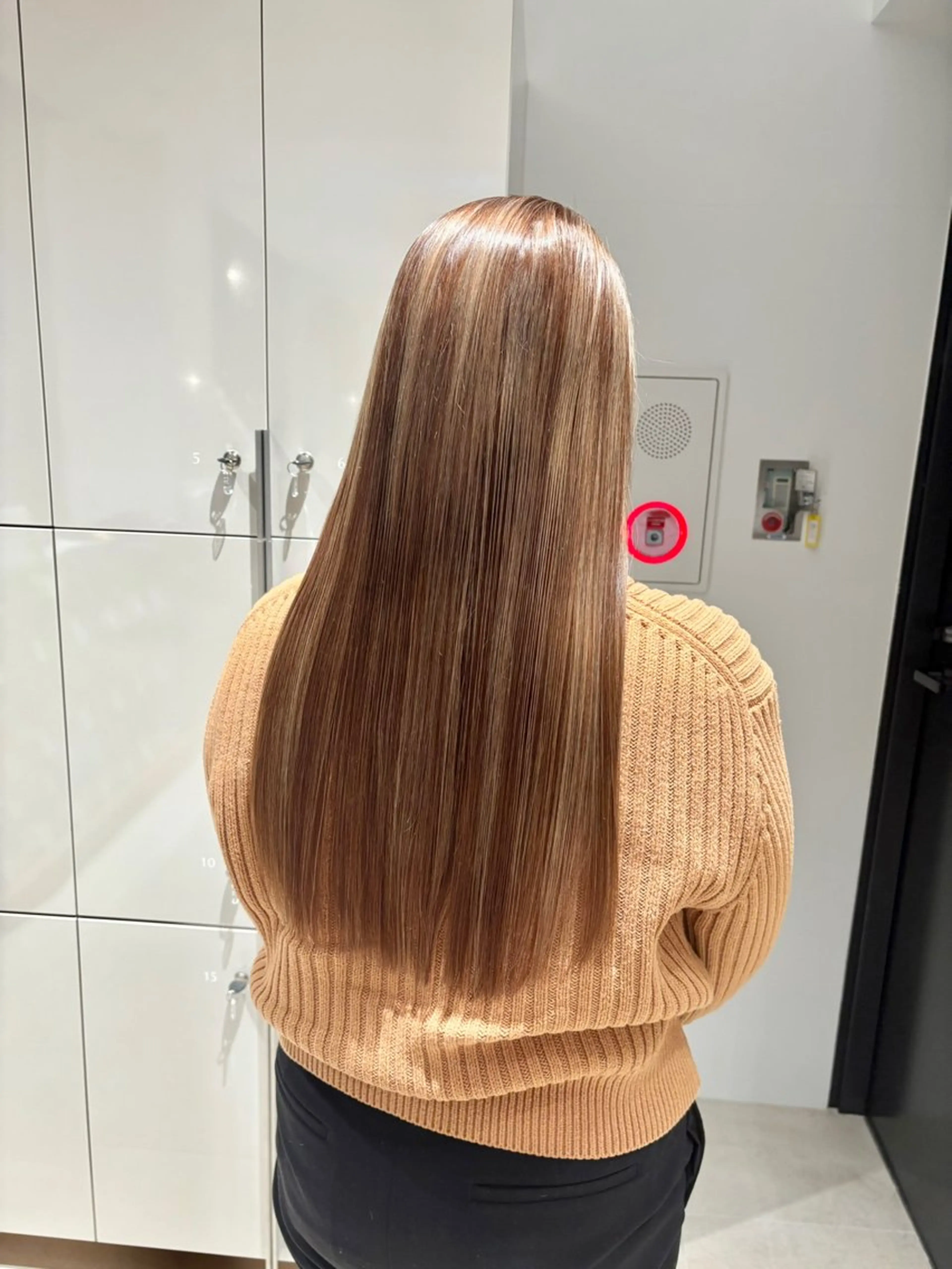 ロング ヘアカラー 縮毛矯正 トリートメント 縮毛矯正/髪質改善/ HARUのヘアスタイル