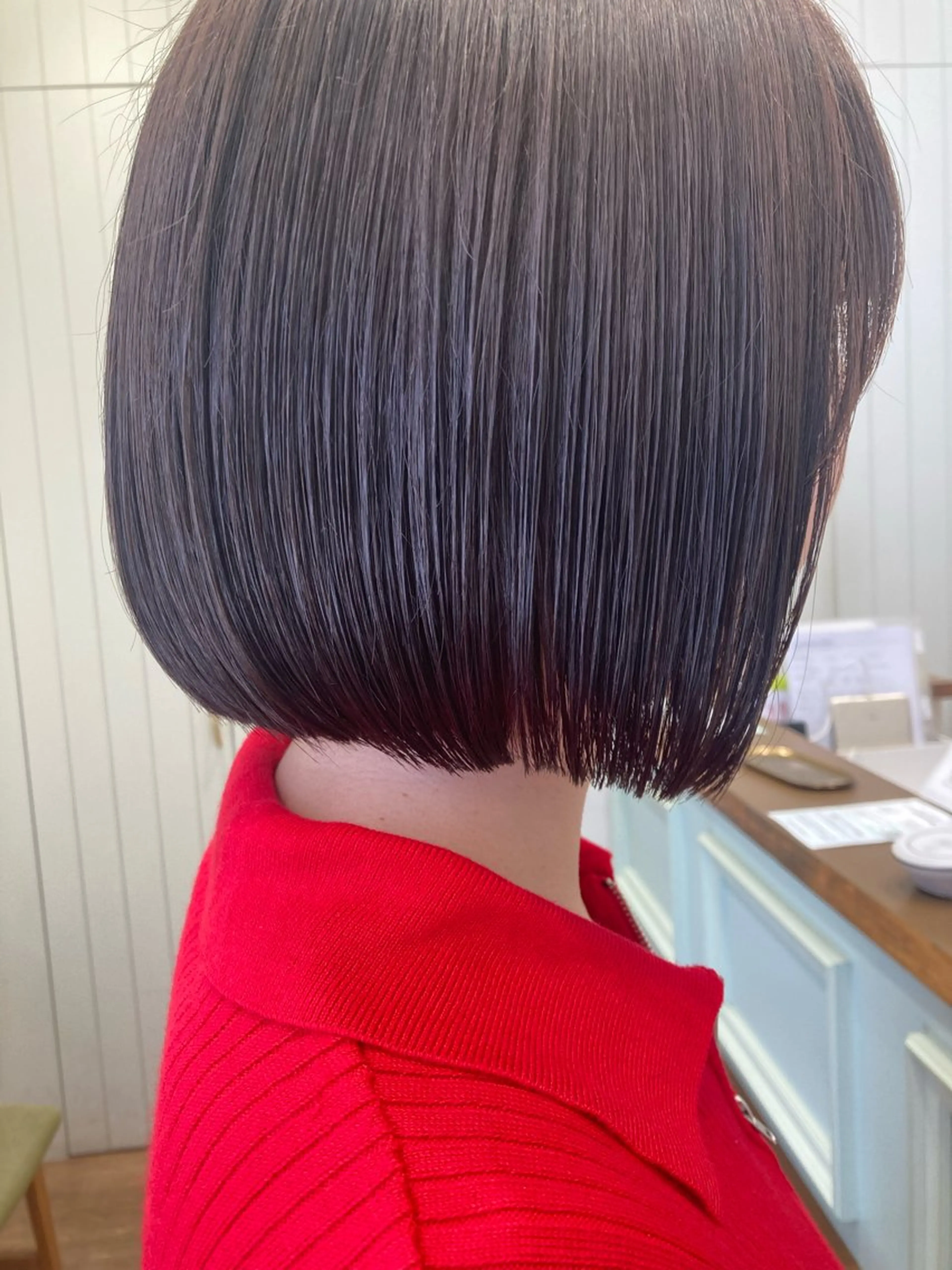 ショート 切りっぱなしボブ ショートボブ ボブ 似合わせカット ショートヘア カット むらたみずき /大宮ボブ、ショートのヘアスタイル