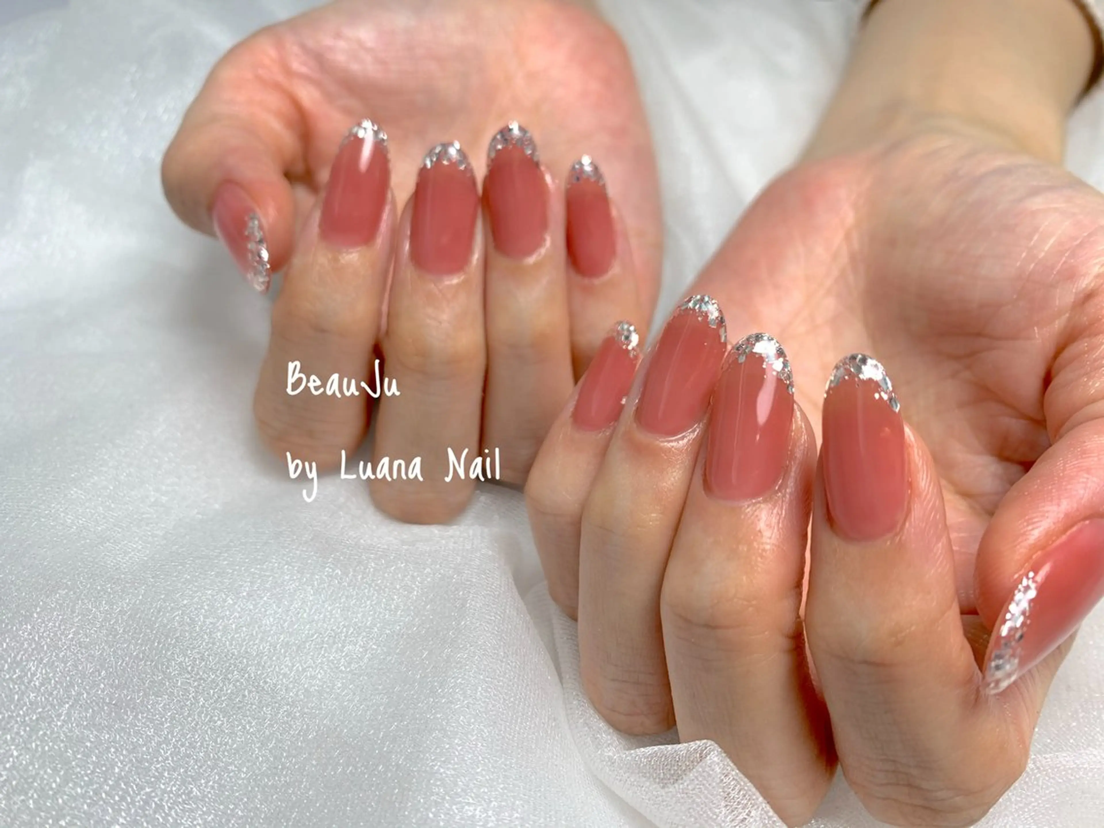 ネイル ラメ(グリッター) ハンドネイル BeauJu by Luana Nailのネイルデザイン