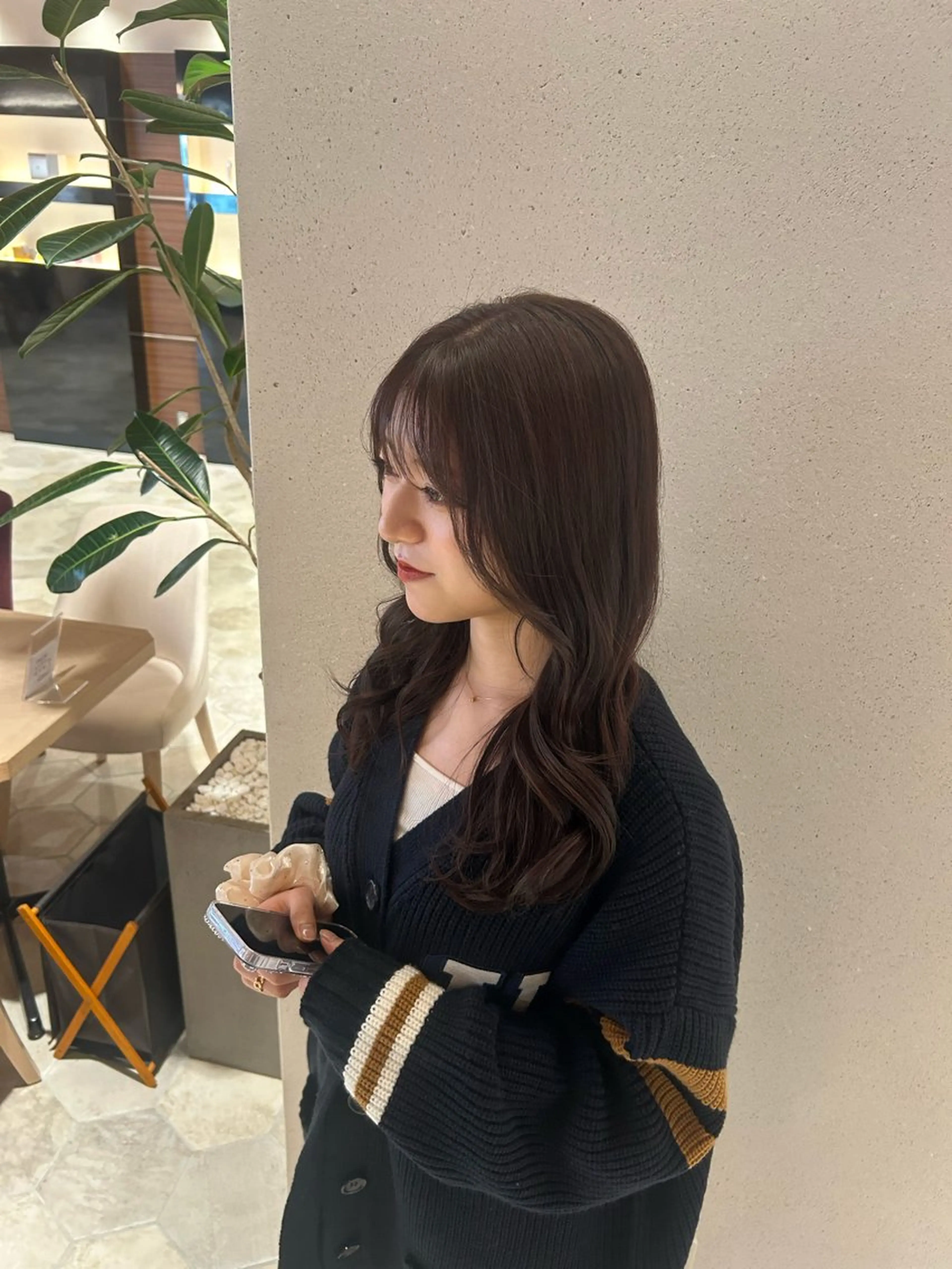 ミディアム 梅田/カラーモデル/ midukiのヘアスタイル