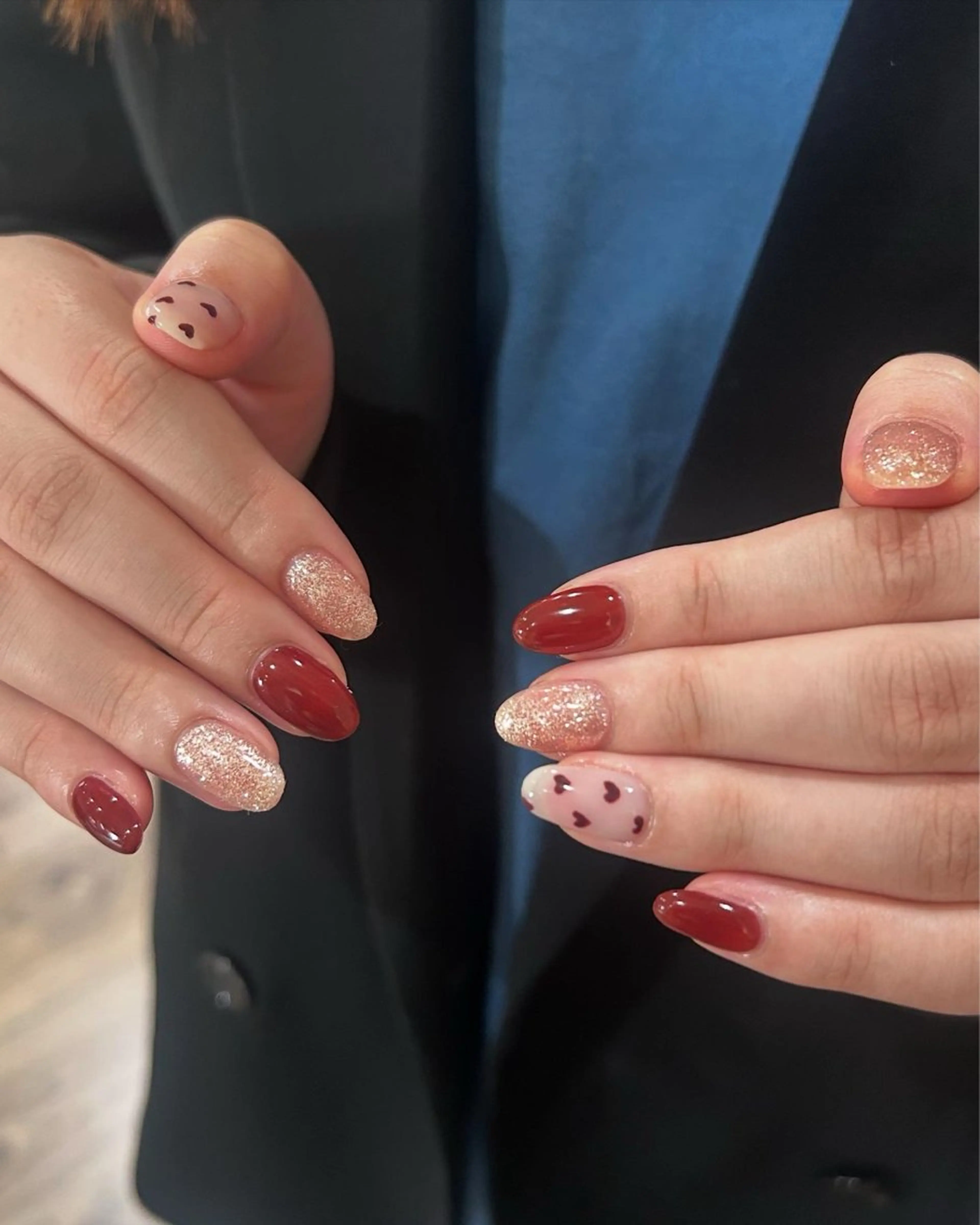 ネイル 持ち込み ハンドネイル MONICA_ HANEのネイルデザイン