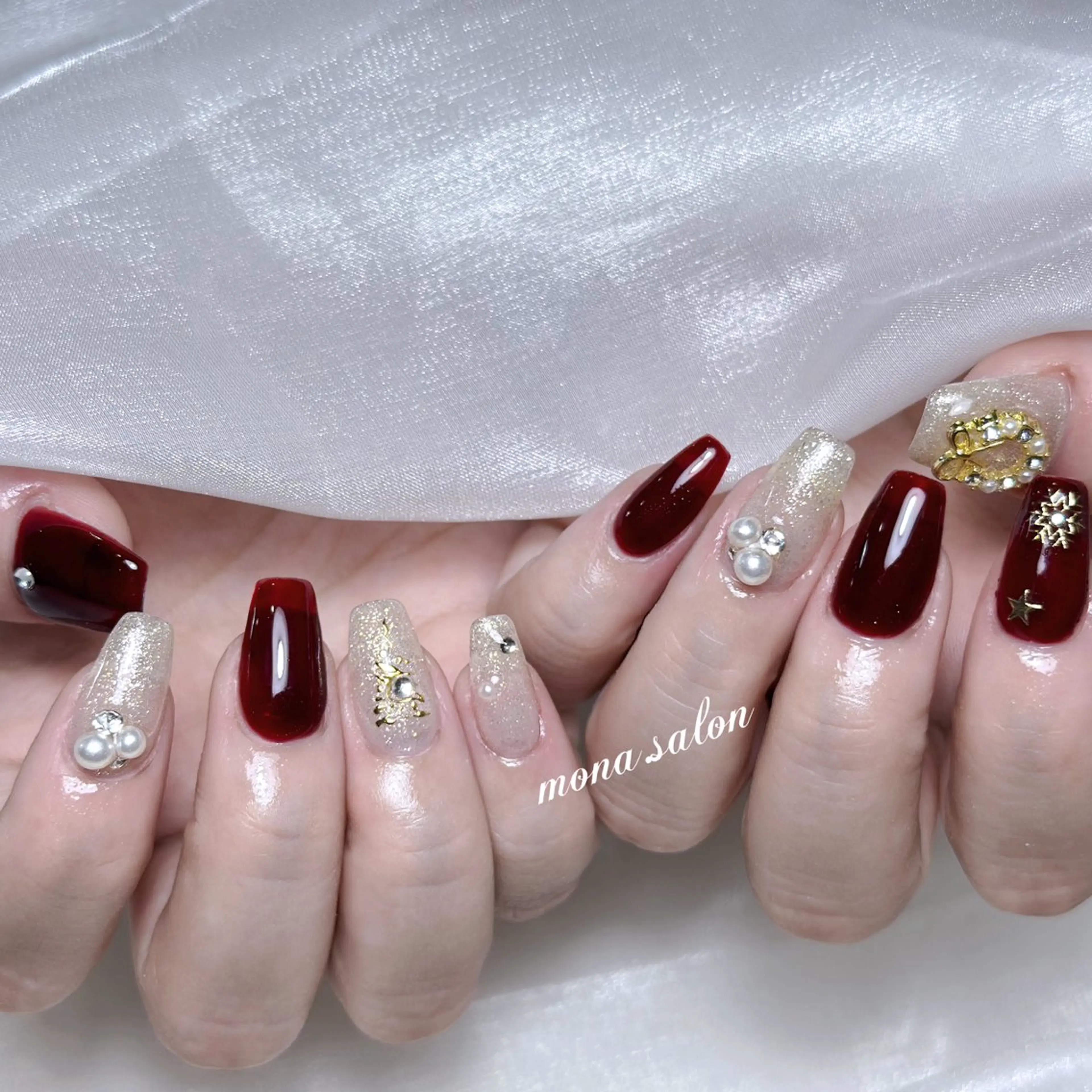 ネイル ハンドネイル Mona【パラジェル ・長さ出し専門店】のネイルデザイン