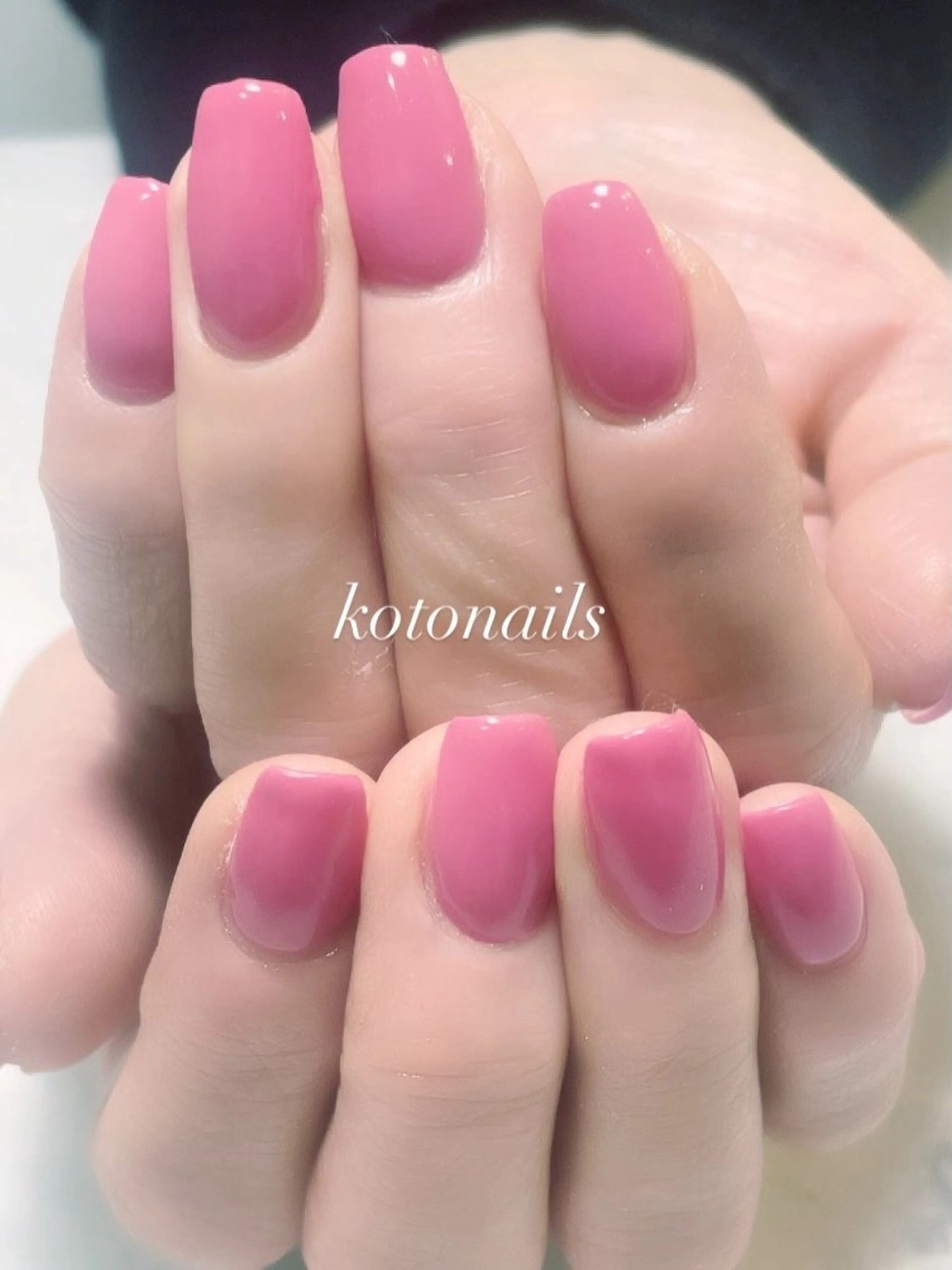 ネイル ワンカラーネイル koto nailsのネイルデザイン