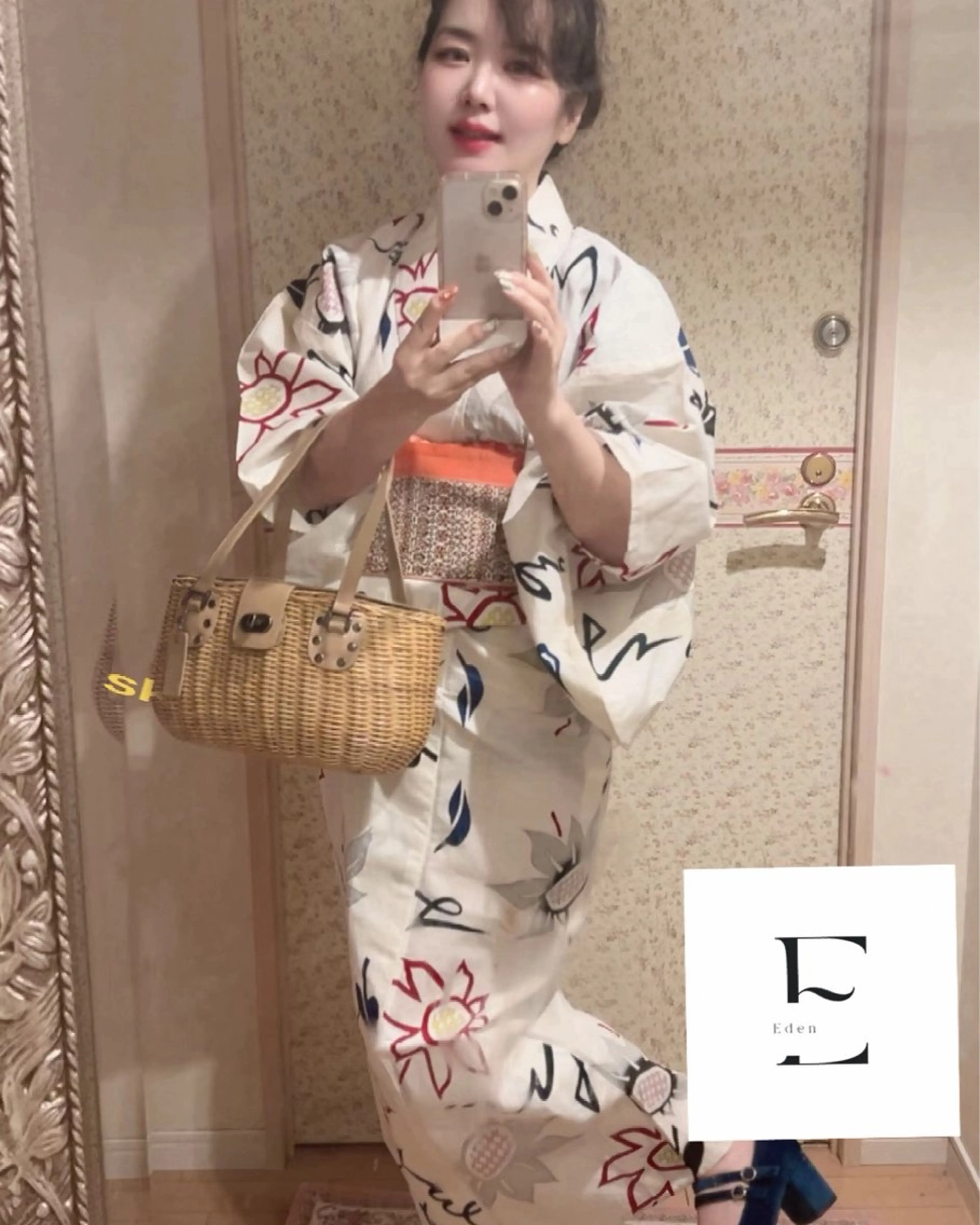 ヘアアレンジ 髪飾り 浴衣 近藤 麻子のヘアスタイル