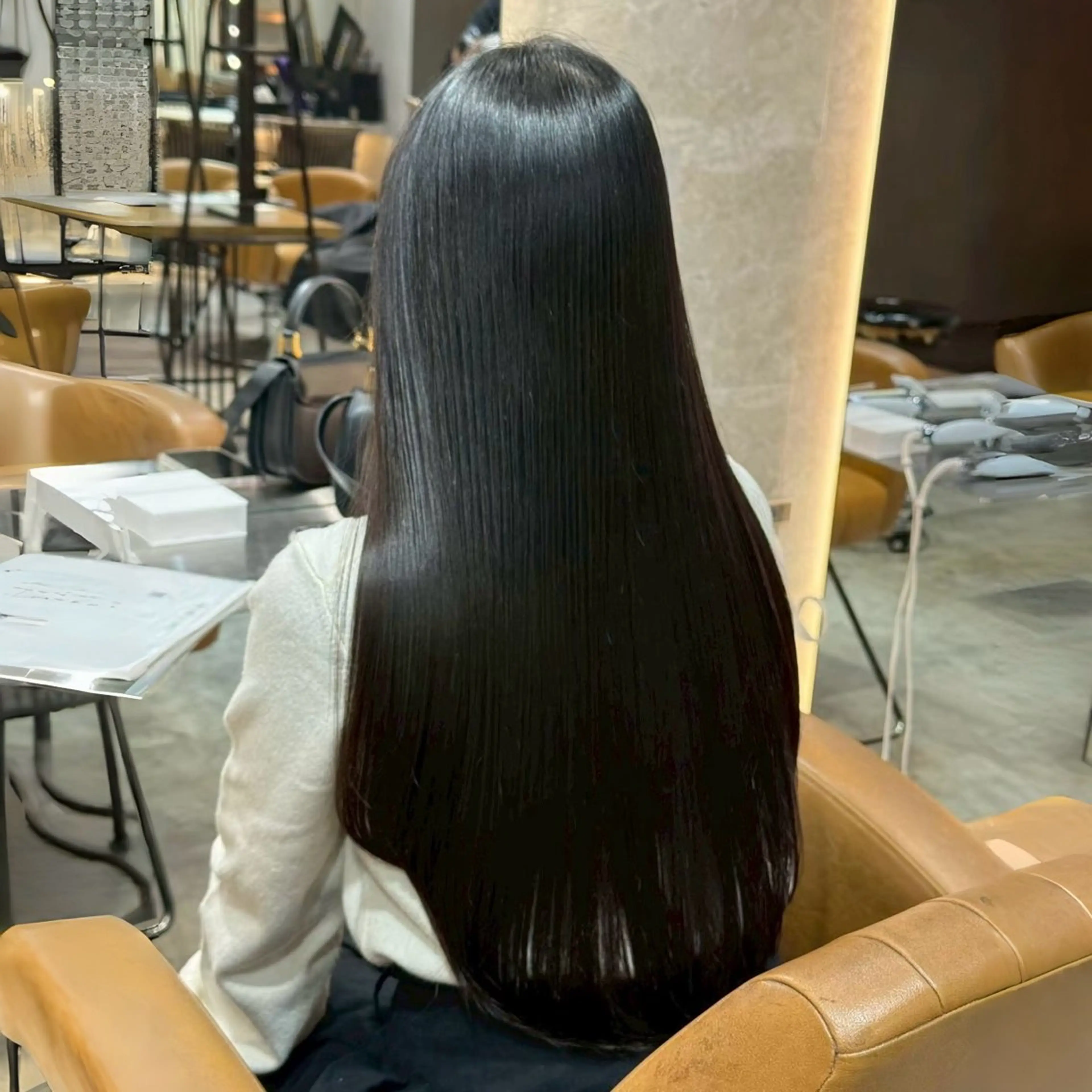 ロング カラー ヘアカラー 艶カラー💖モデル 募集中🐾Yuraのヘアスタイル