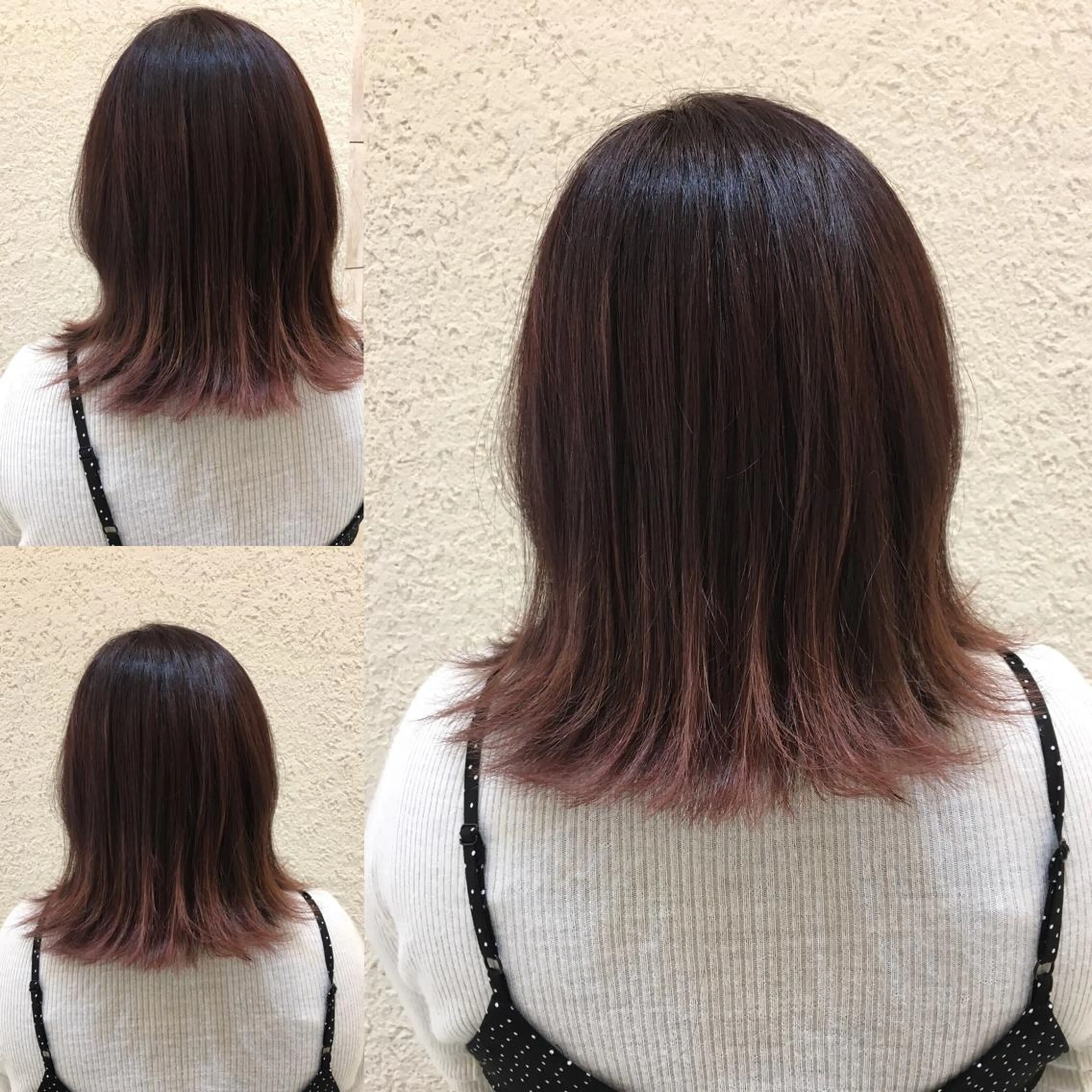 ミディアム カラー 中村 侑弘のヘアスタイル