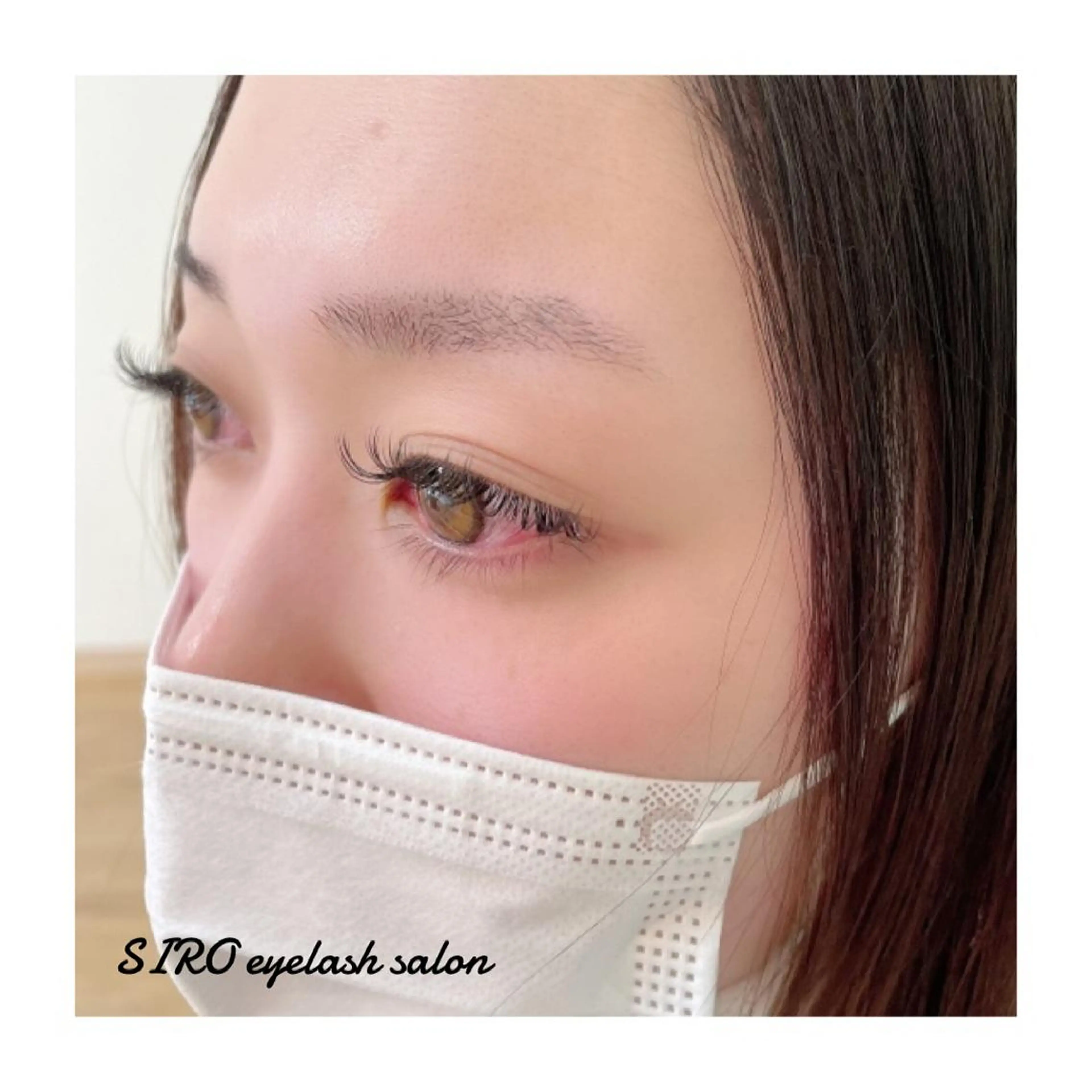 マツエク・マツパ フラットラッシュ SIRO🦋/心斎橋 四ツ橋/尾立桜子のマツエク・マツパデザイン