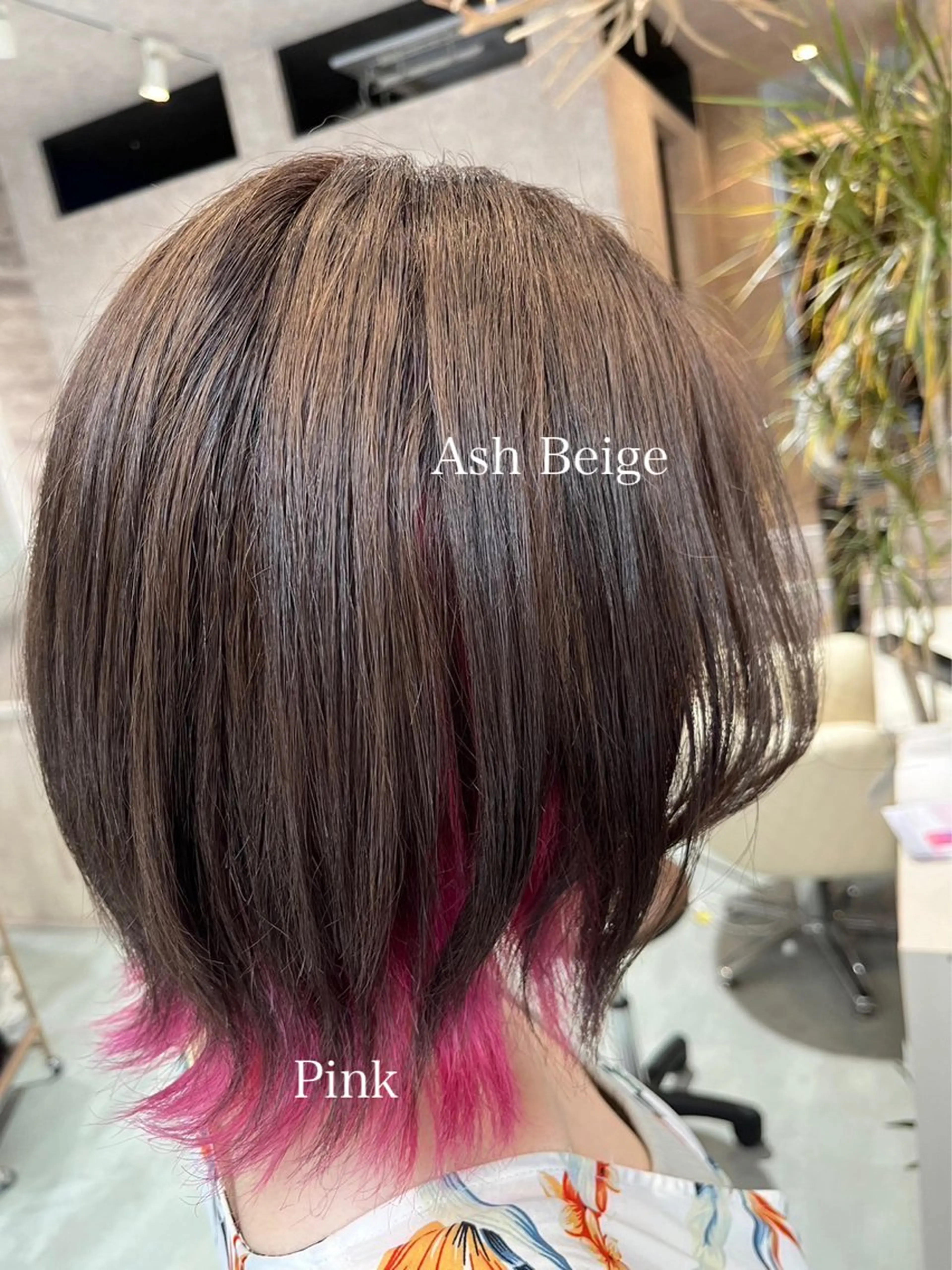 ショート カラー ブリーチ ダブルカラー グラデーションカラー ハイライトカラー インナーカラー 🫟Blanco🫟 Color&Careのヘアスタイル