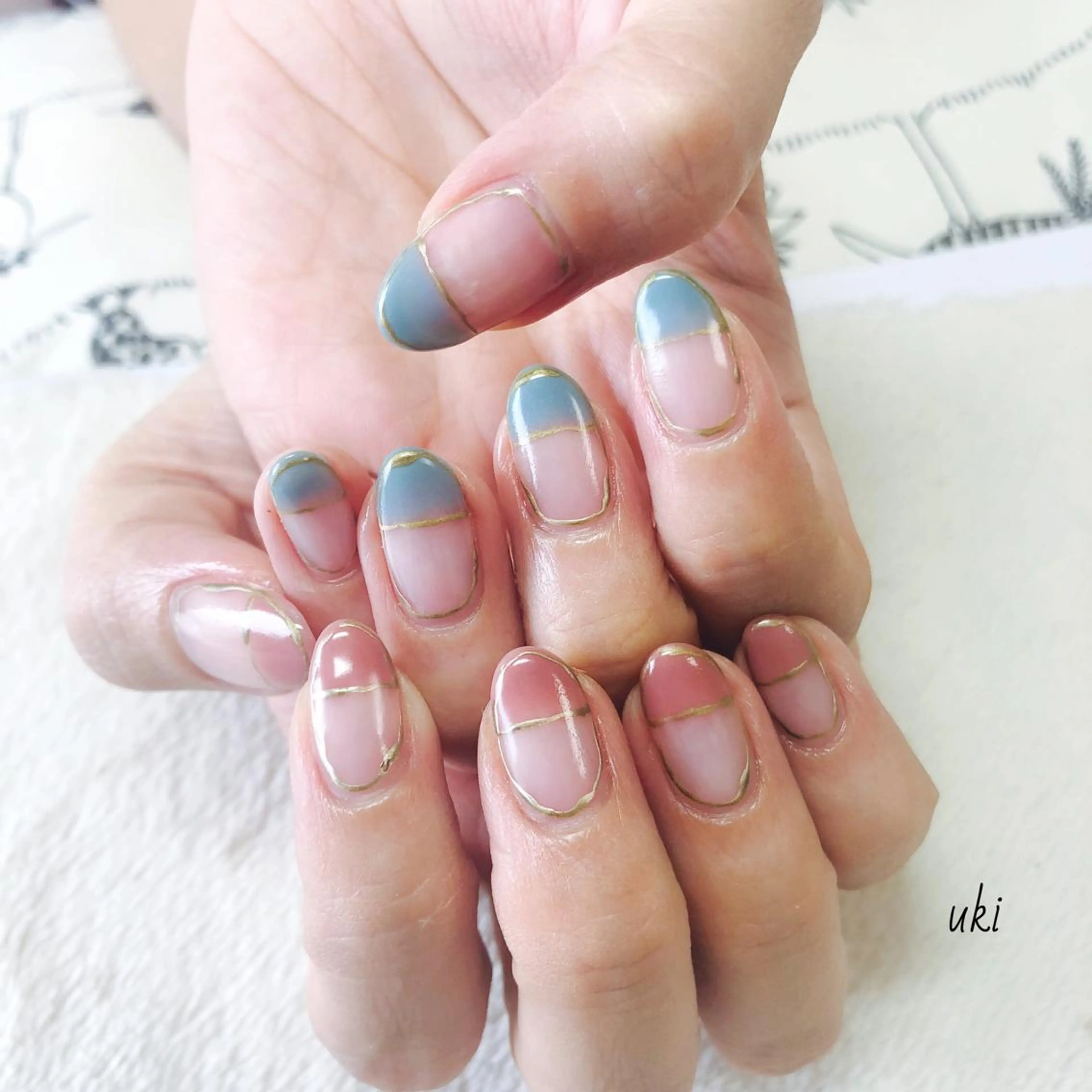 ネイル ハンドネイル Ameri nail /UKIのネイルデザイン