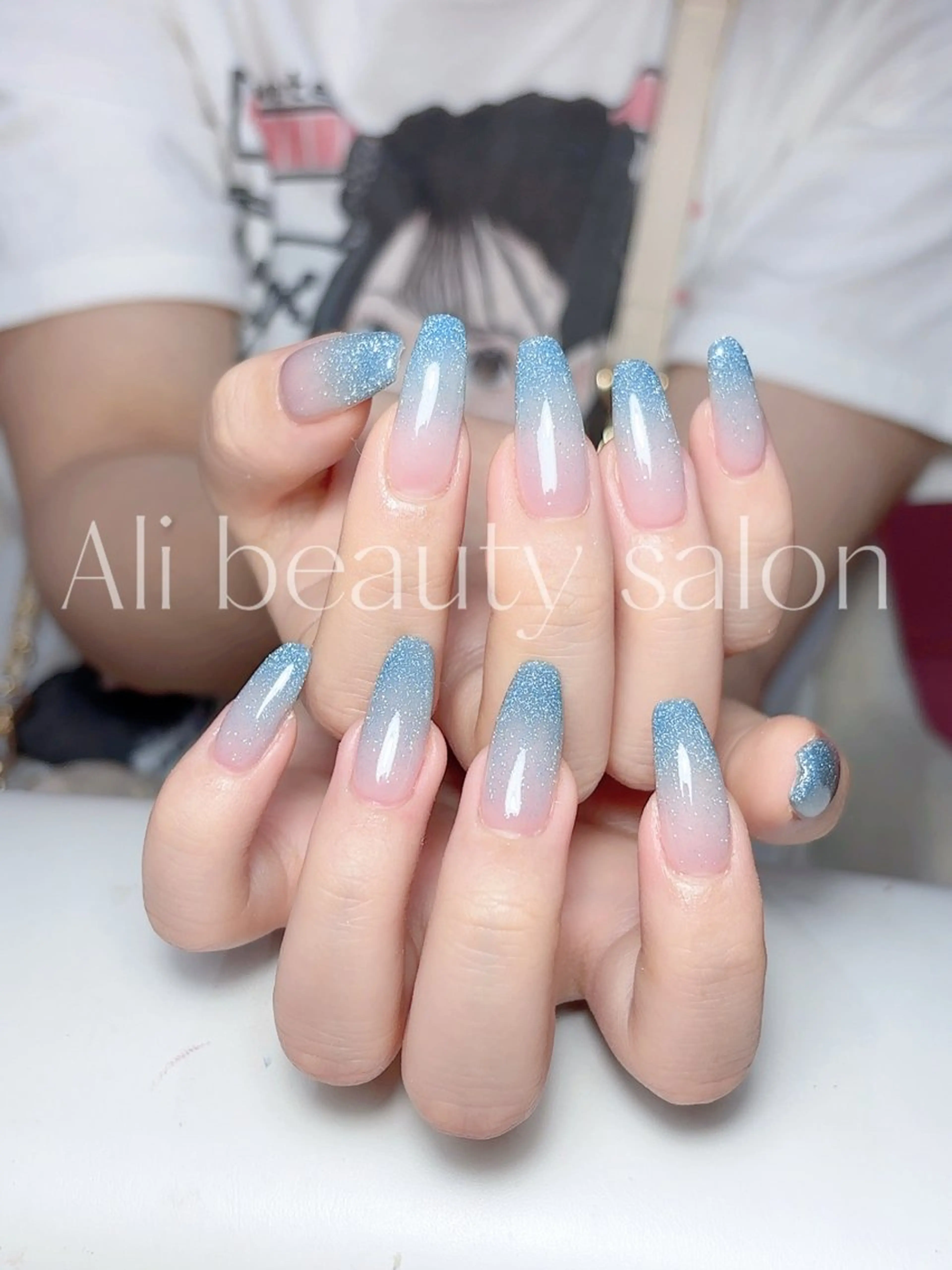 ネイル グラデーション ハンドネイル Ali 新小岩 ネイル専門のネイルデザイン