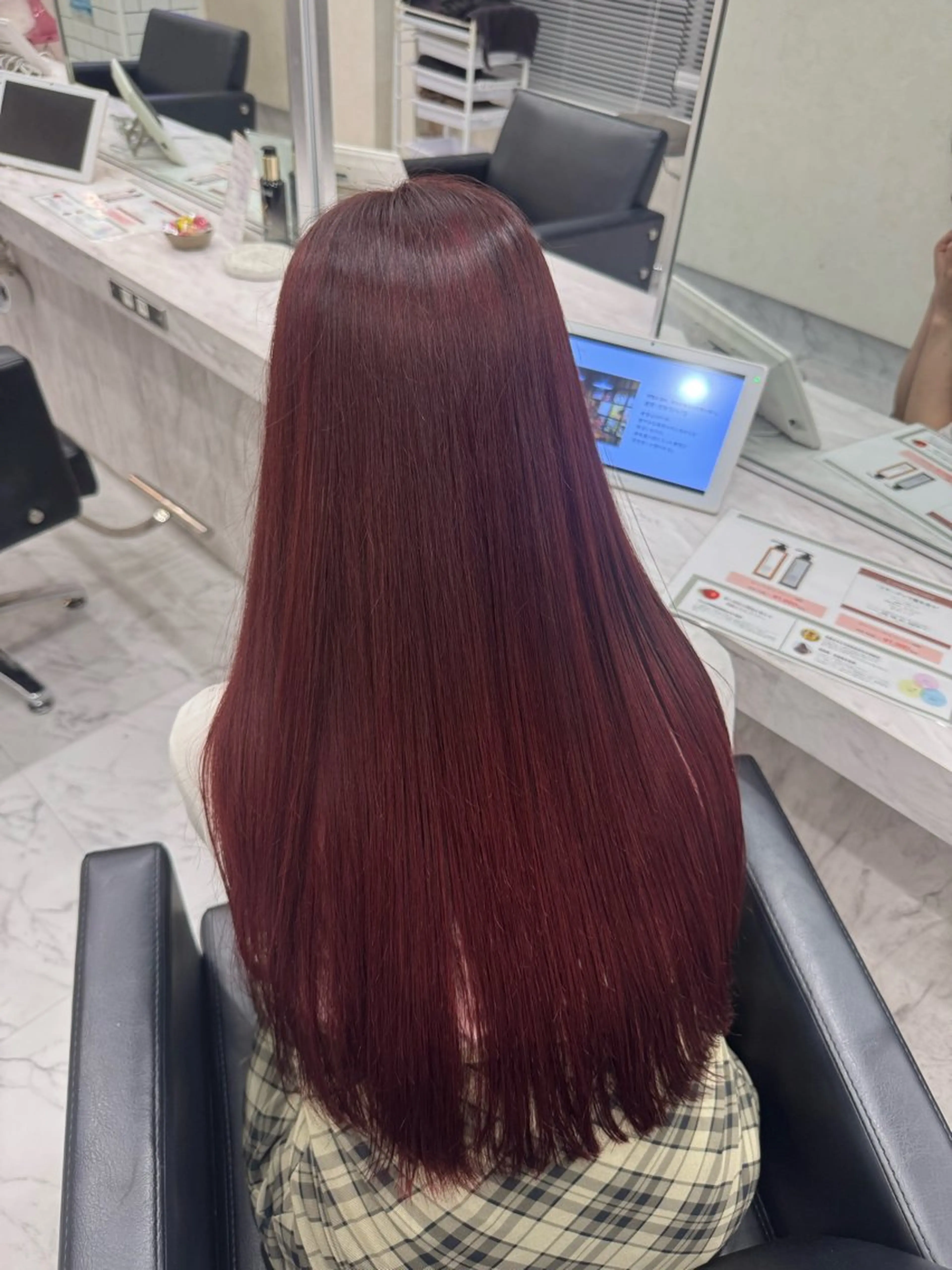 ロング カラーモデル募集💖 RIRIKA🩷🧸のヘアスタイル