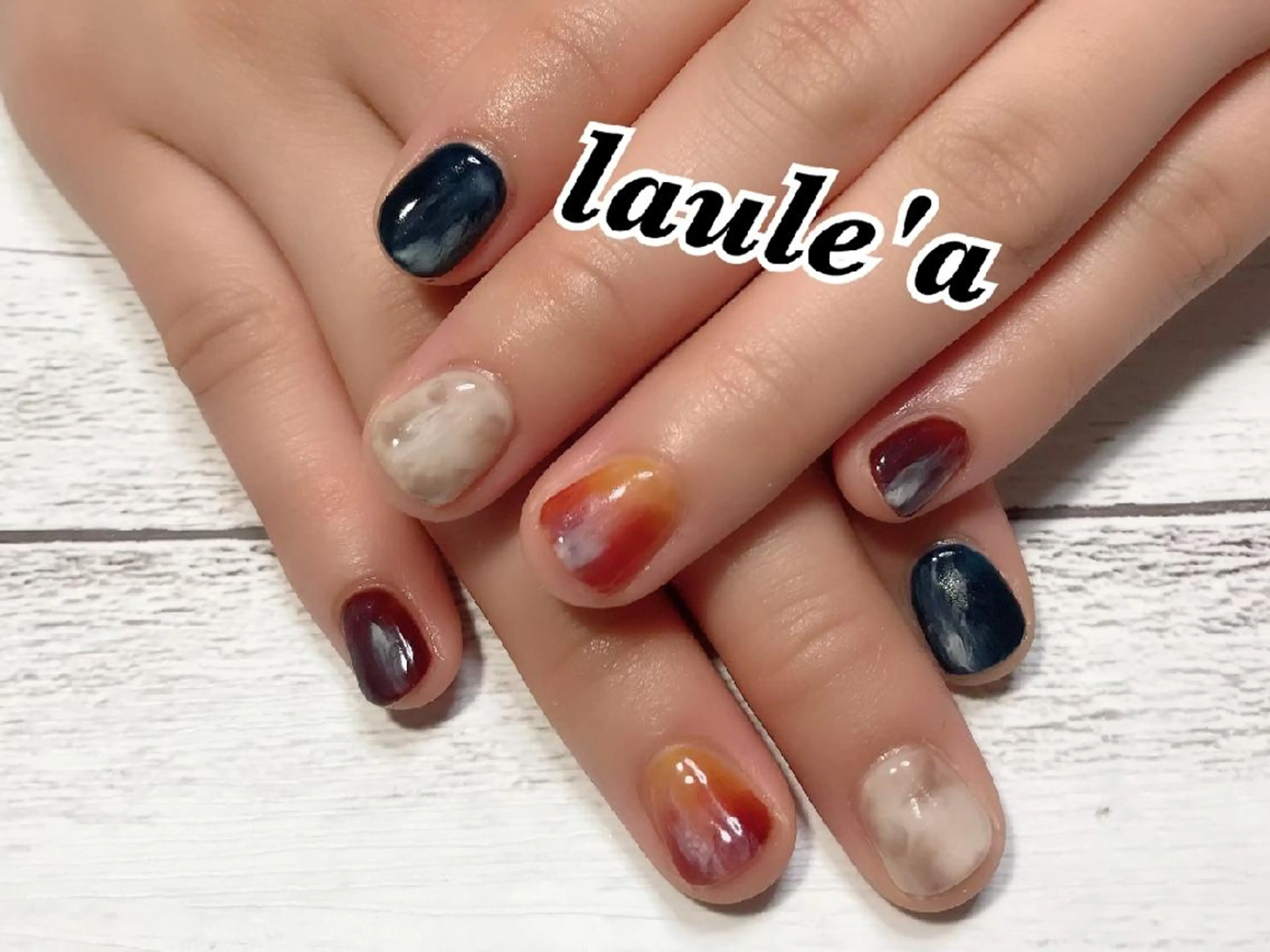 ネイル ハンドネイル Rグループ felizのネイルデザイン