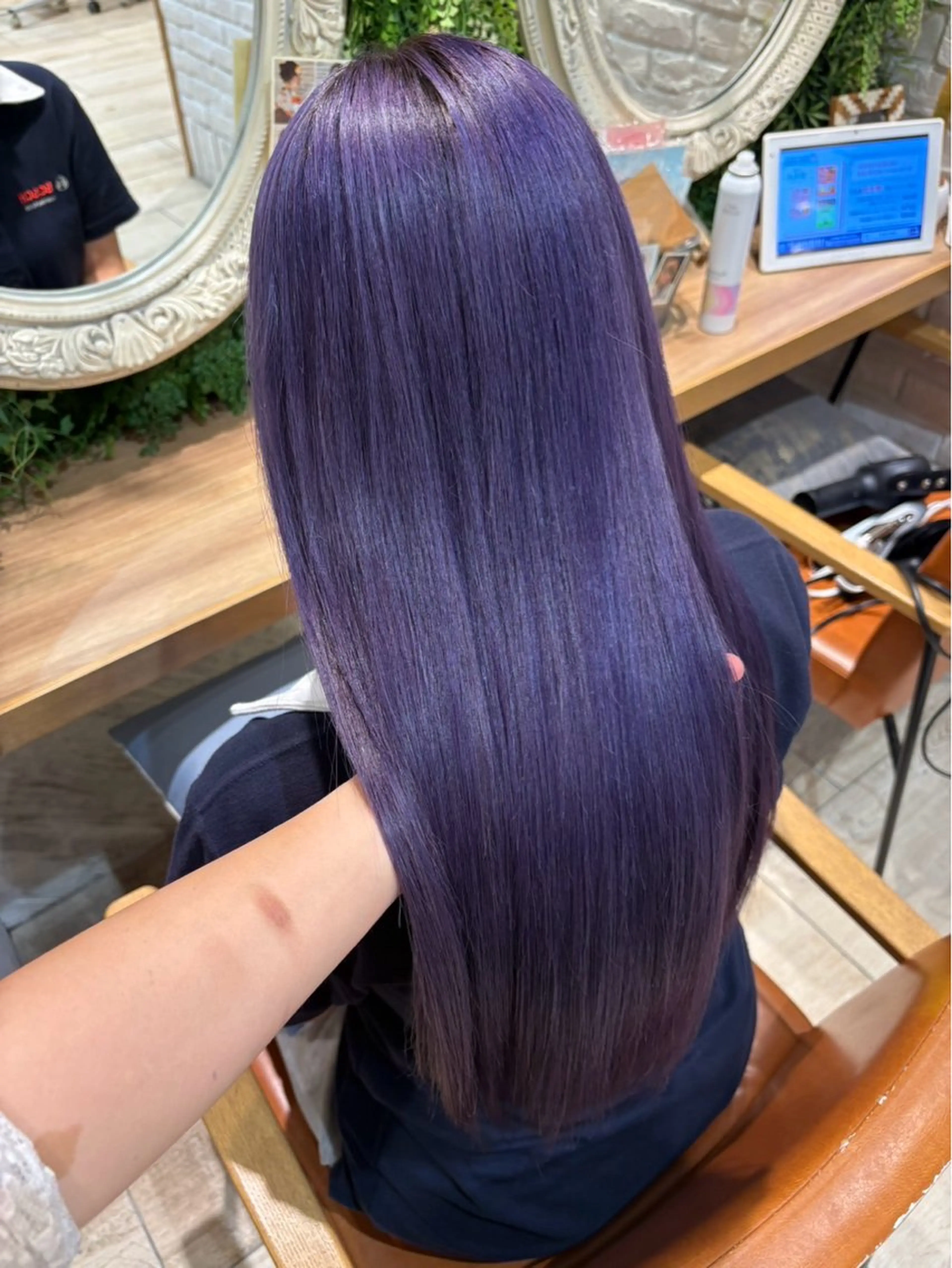 ロング カラー 横浜/ミルクティー カラー🤍みうのヘアスタイル