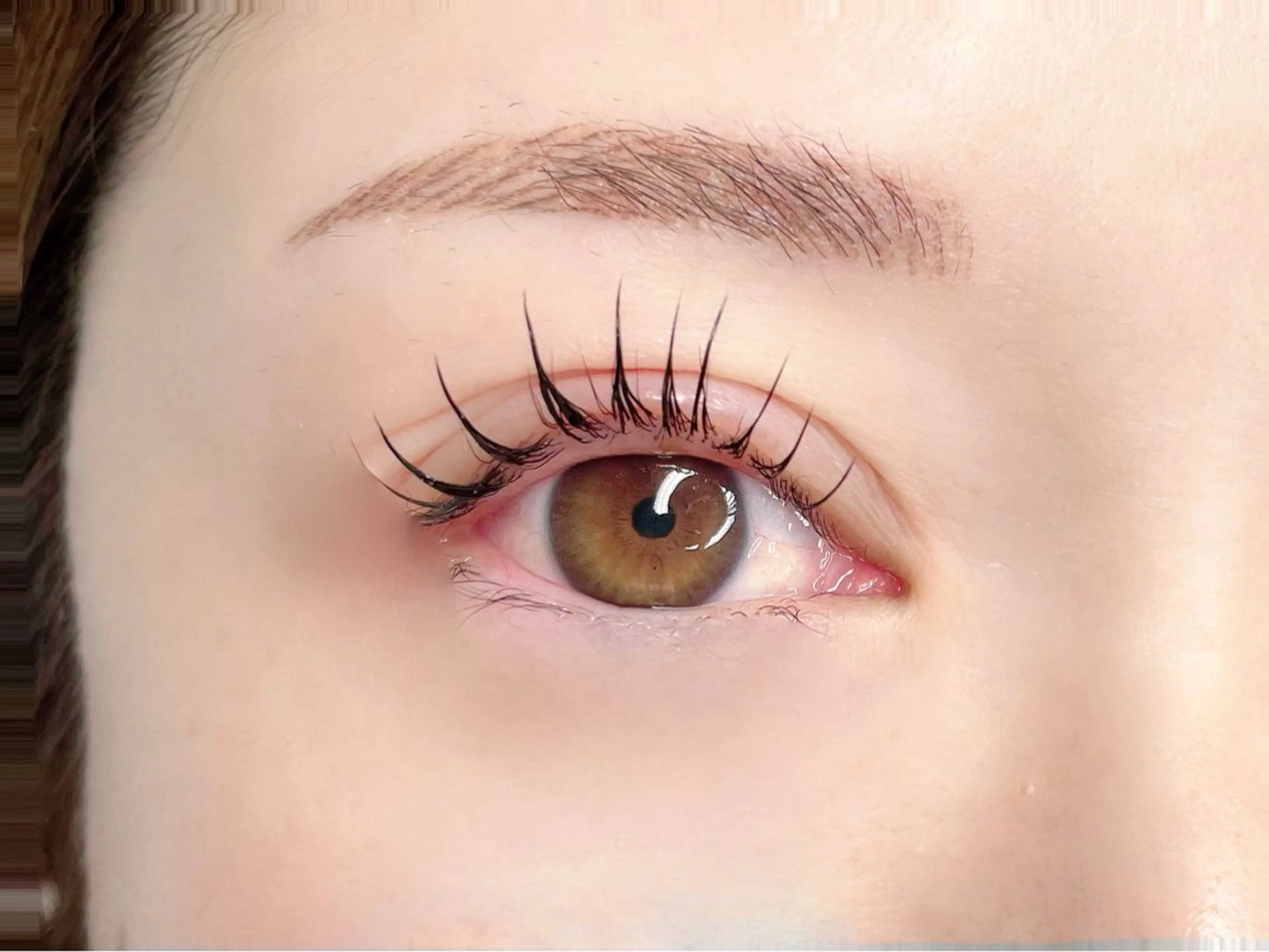 まつげパーマ✖️エクステ120本💫の写真