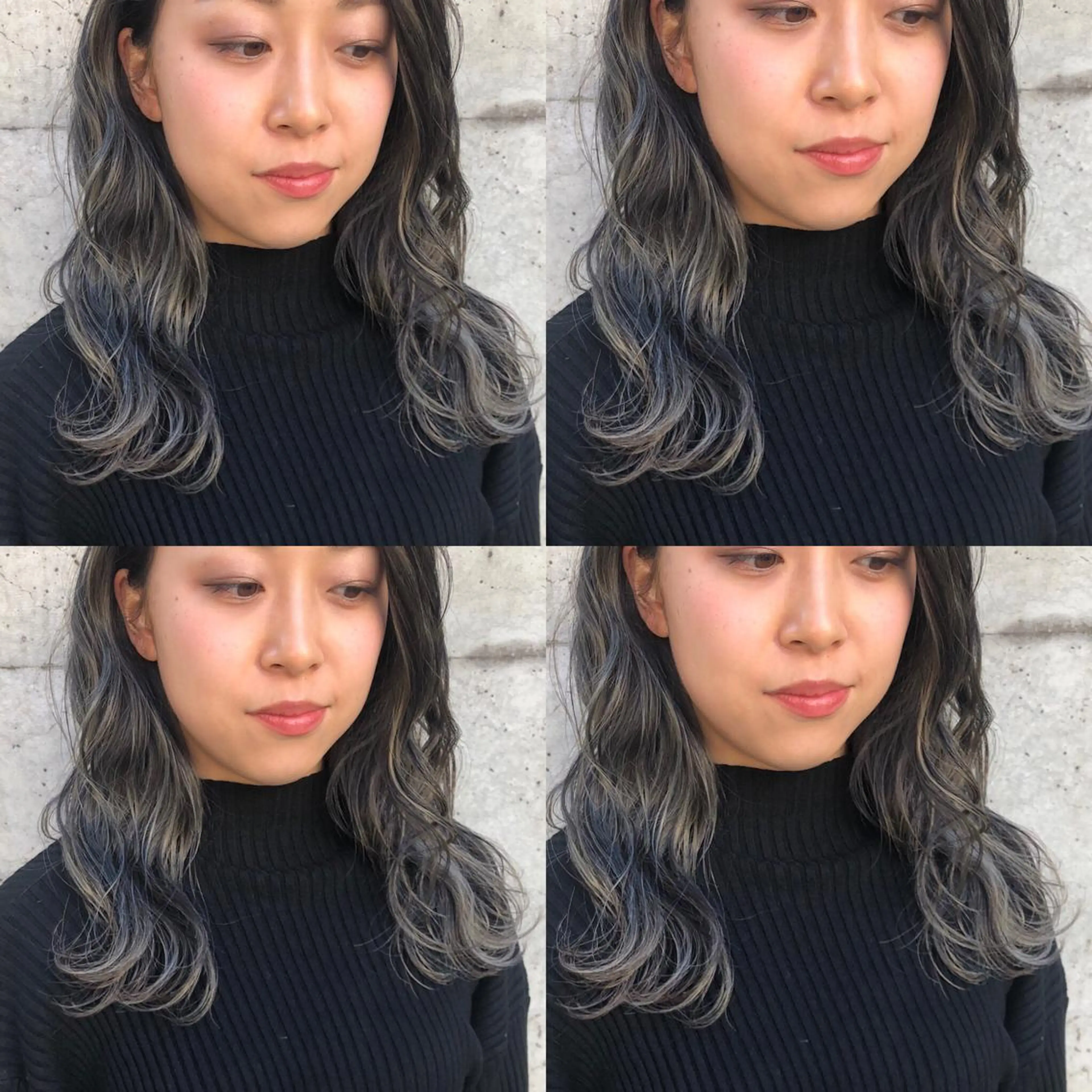 セミロング カラー メンズパーマ名人 TAKUMAのヘアスタイル