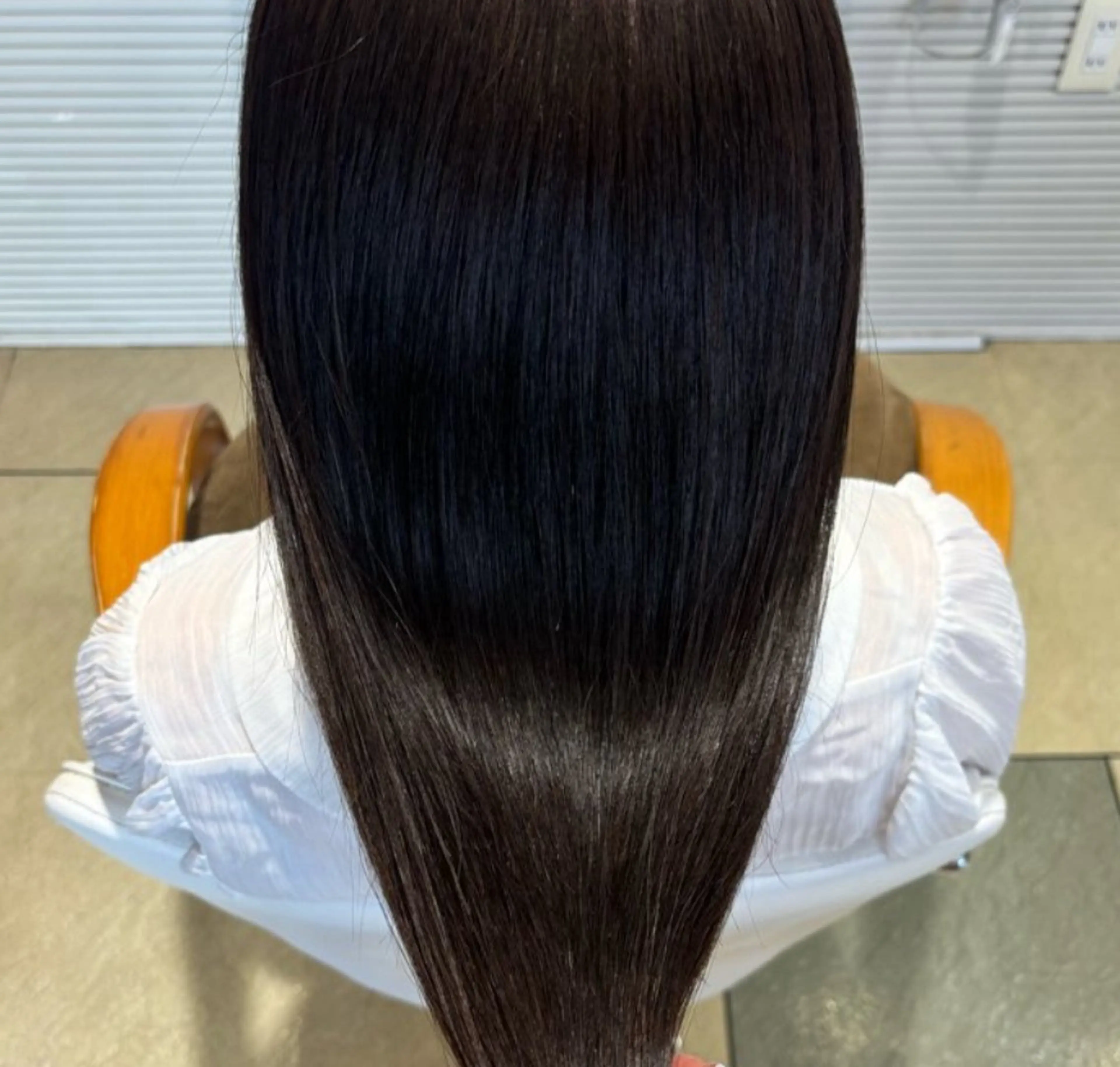 ロング カラー ケアカラー 髪質改善 ロング トリートメント 透明感カラー/ くびれヘア/ユウユのヘアスタイル