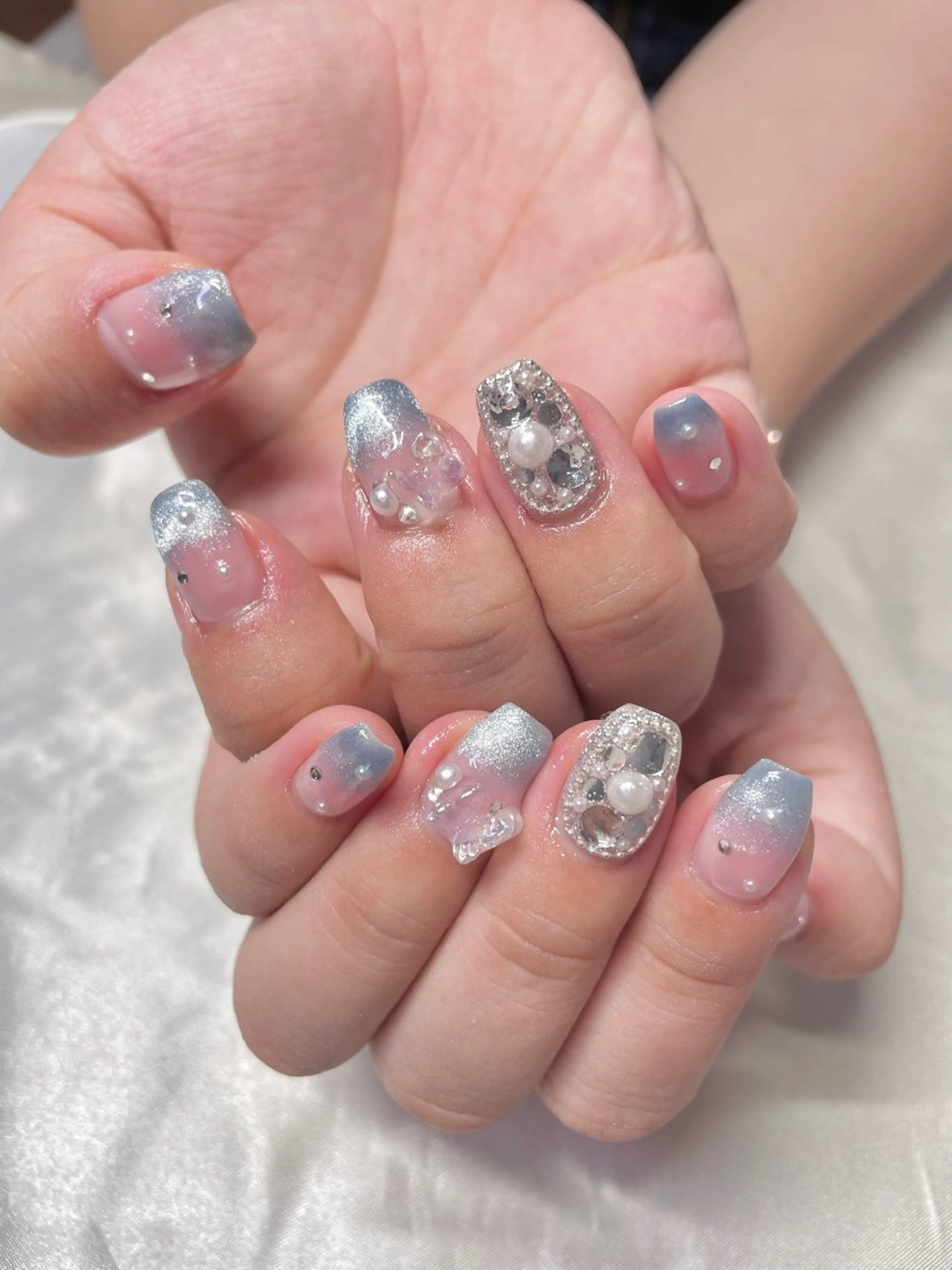 ネイル 長さ出し ハンドネイル RUMI nailのネイルデザイン