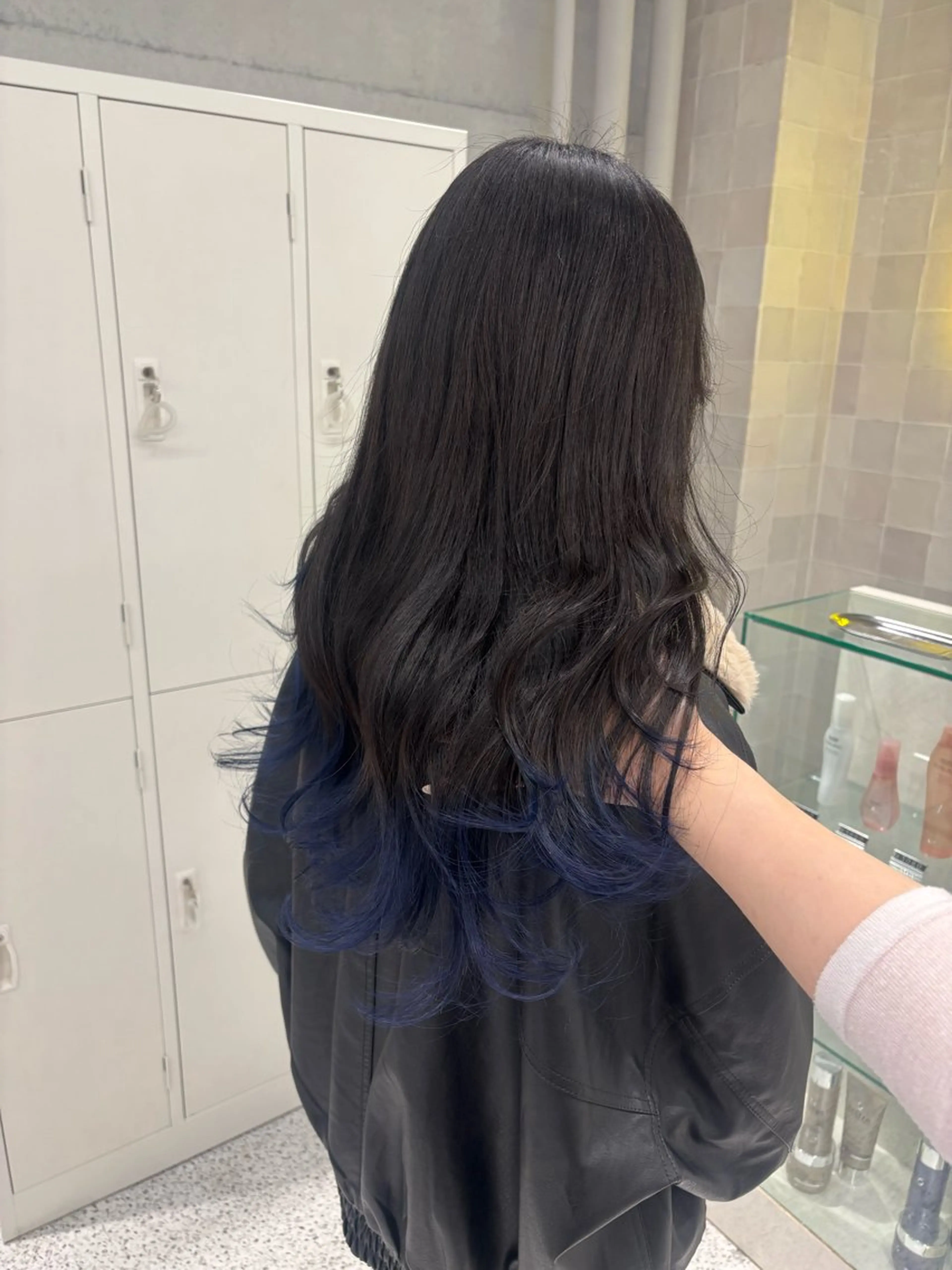 ロング ヘアカラー トリートメント 韓国レイヤー/ヘア カラー🎀ayamiのヘアスタイル