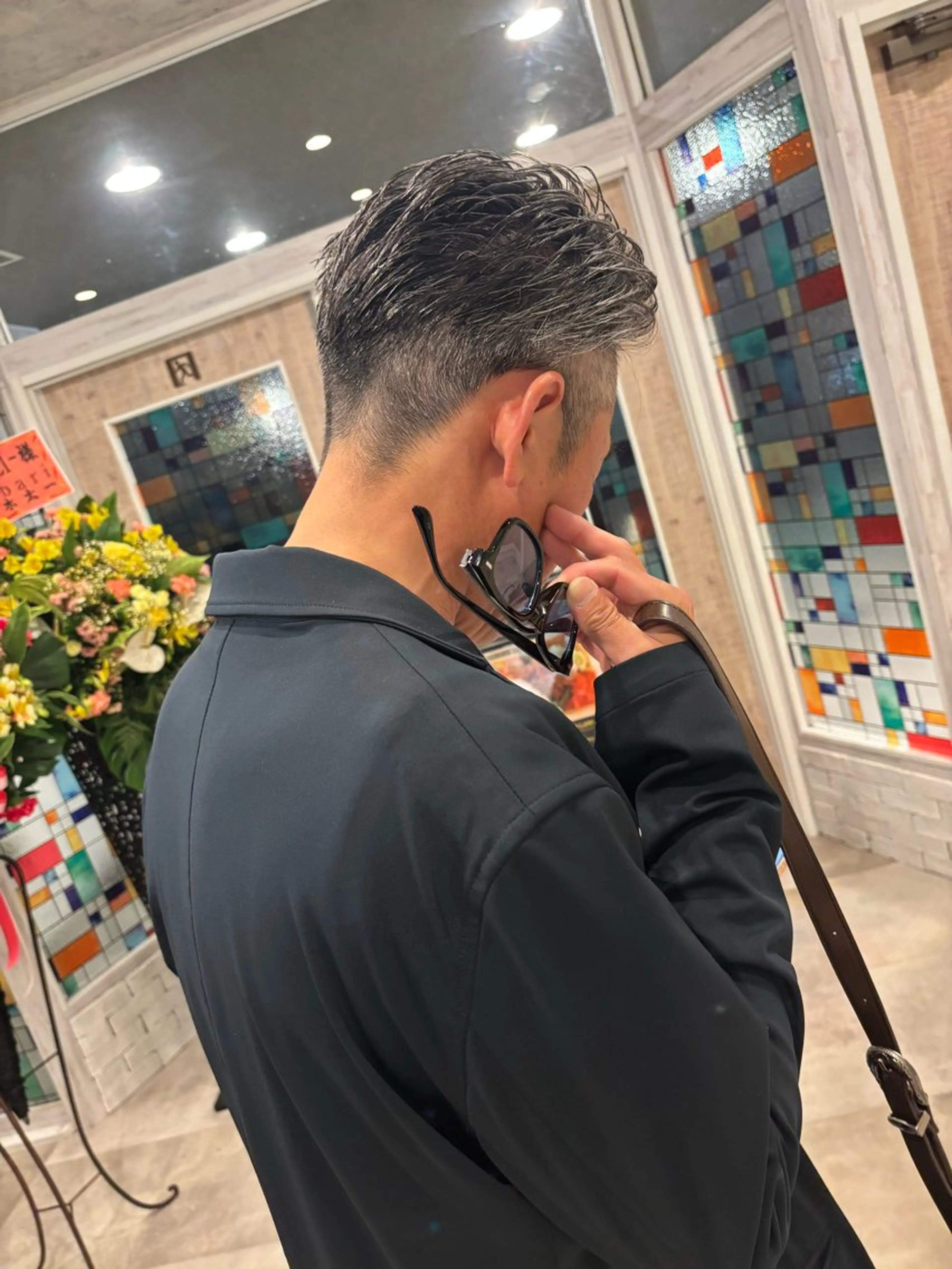 メンズ 坂本 蘭のヘアスタイル