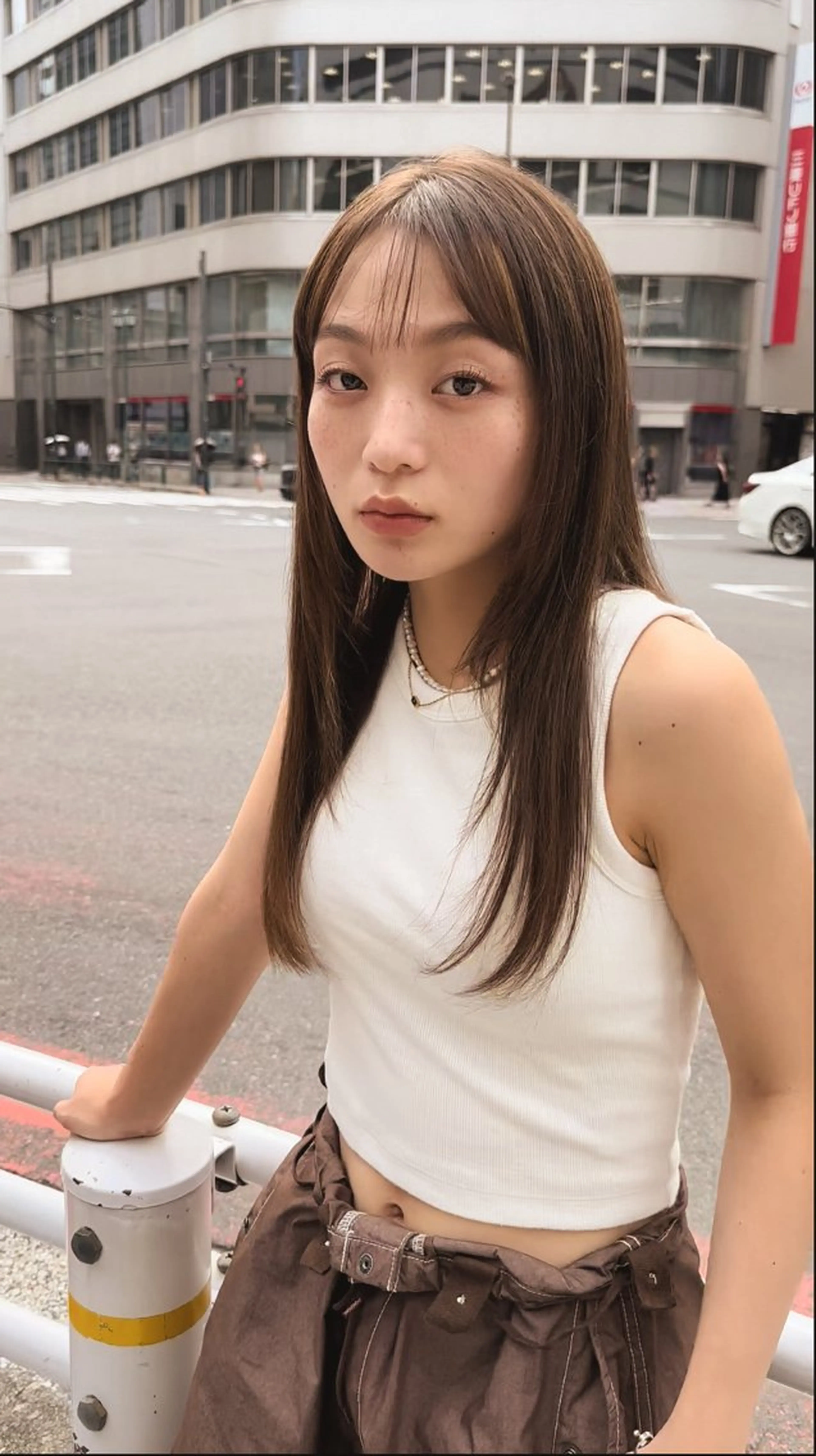 ロング 髪質改善 ロング トリートメント 髪質改善/ストレート 根上のヘアスタイル