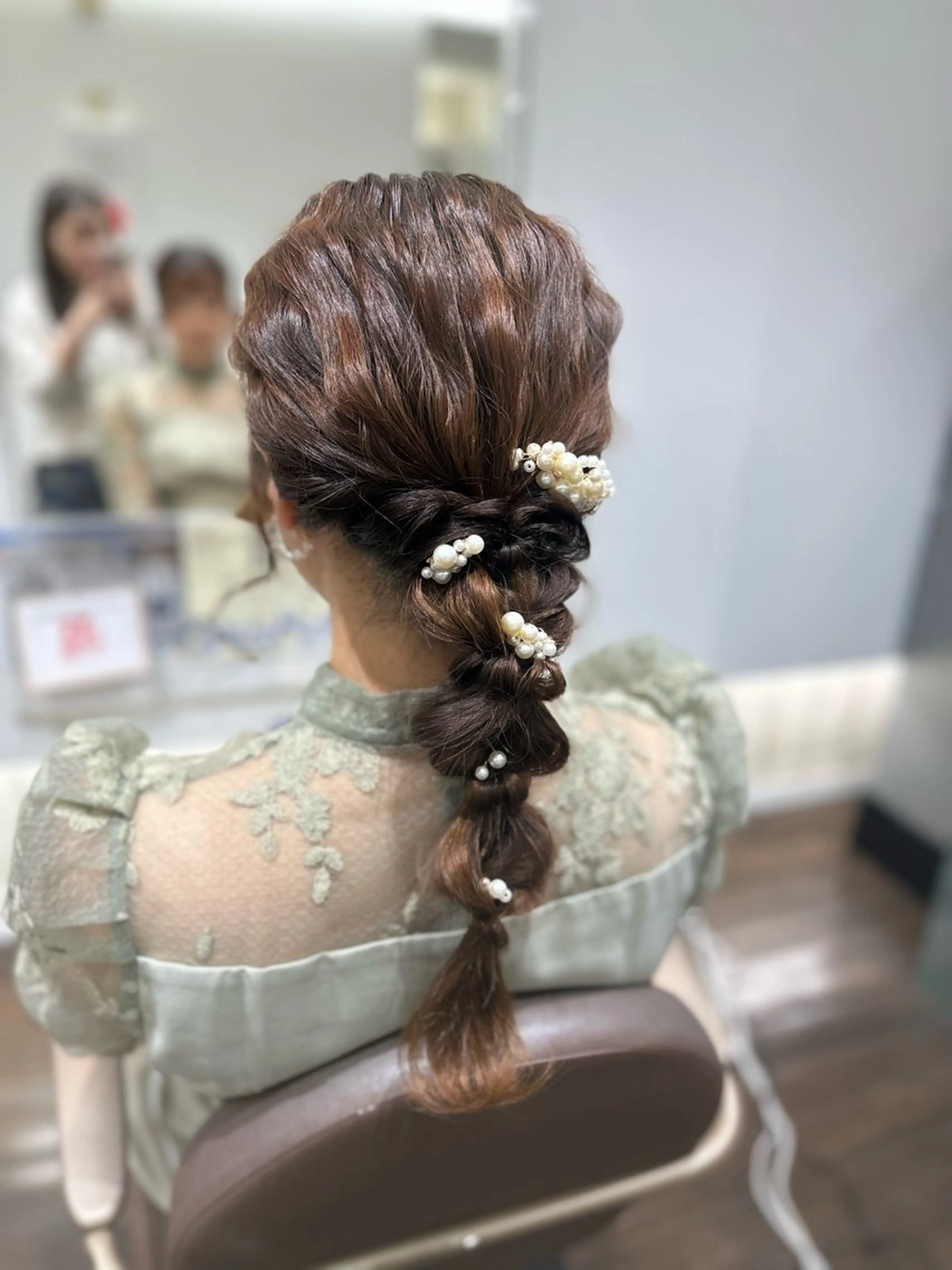 ロング ヘアセット 韓国カラーお任せ❤️ アサコサユリ🎀の眉毛・アイブロウイメージ
